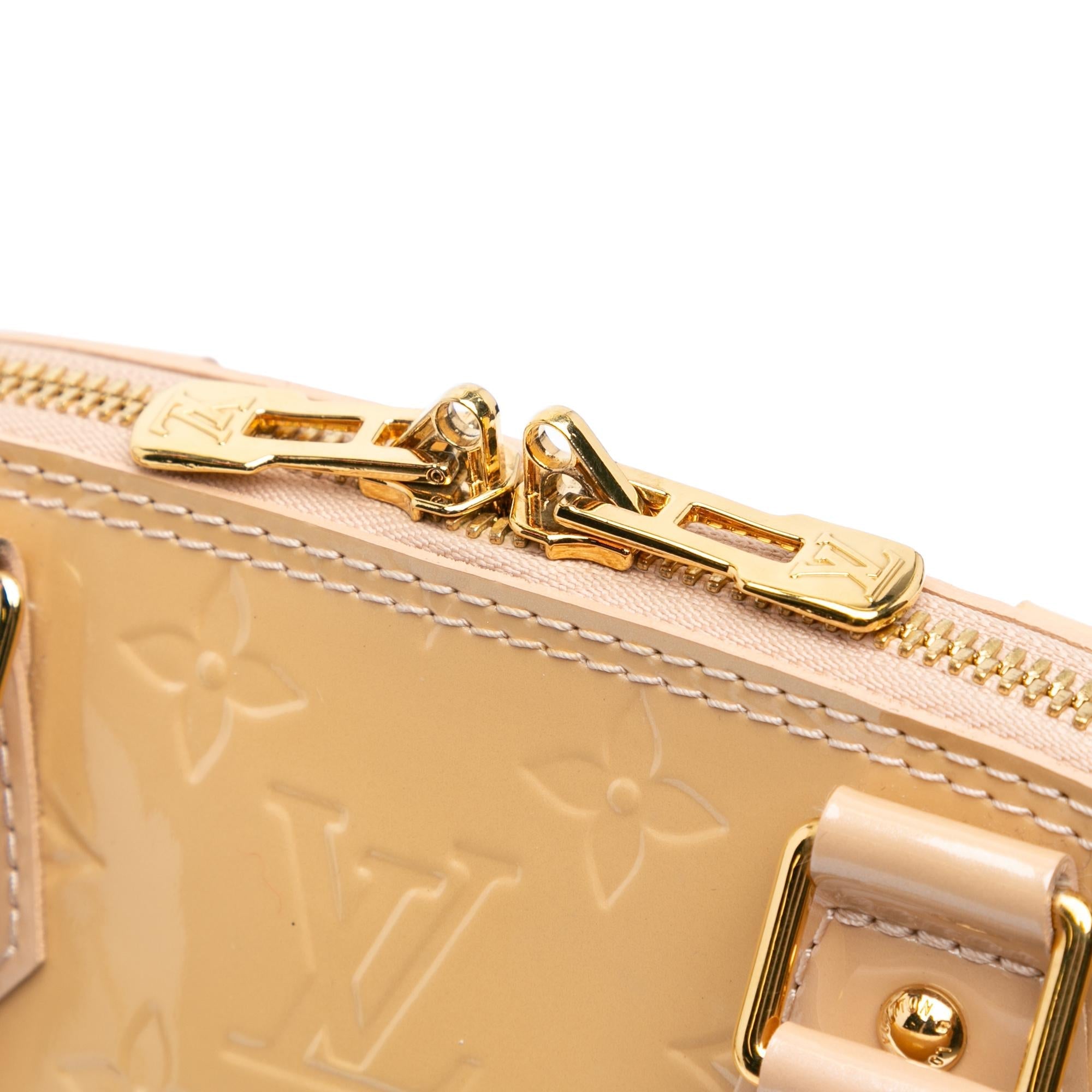 Louis Vuitton Monogram Vernis Alma BB