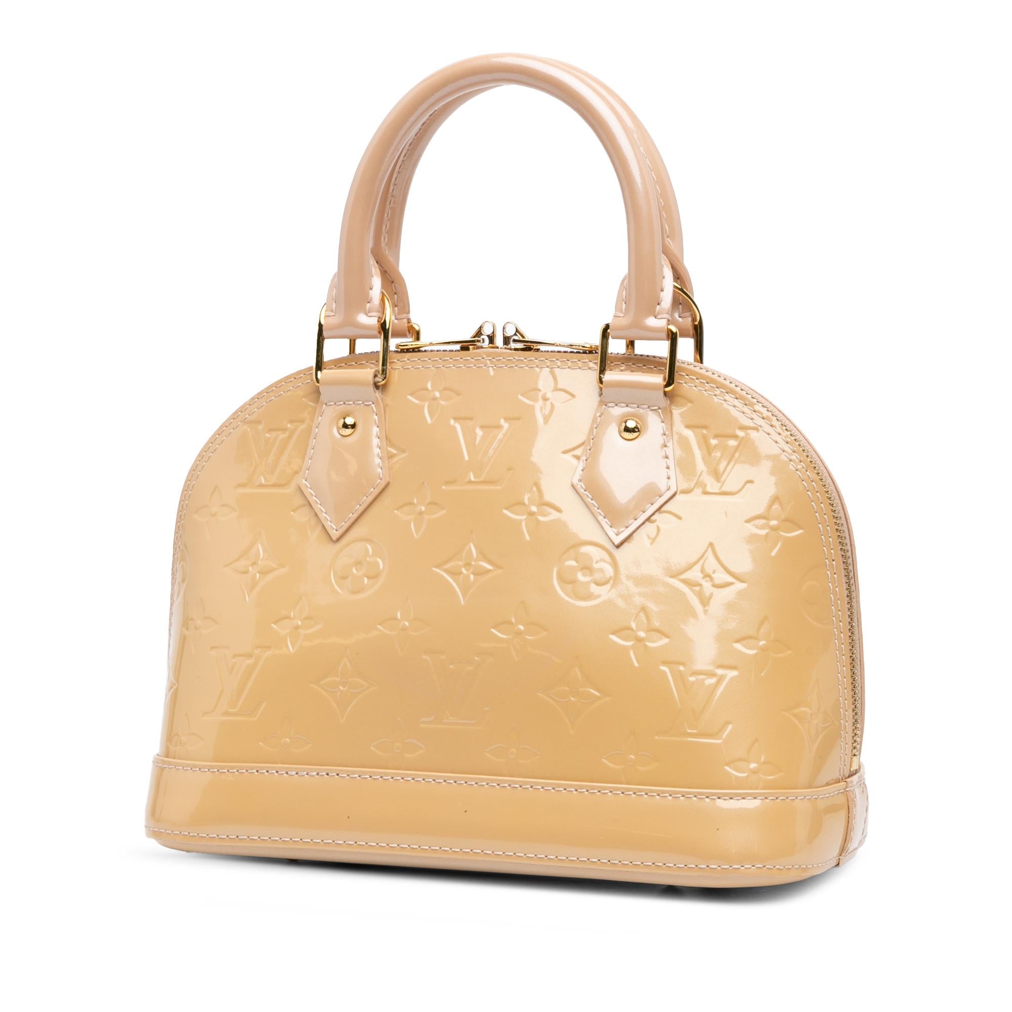 Louis Vuitton Monogram Vernis Alma BB