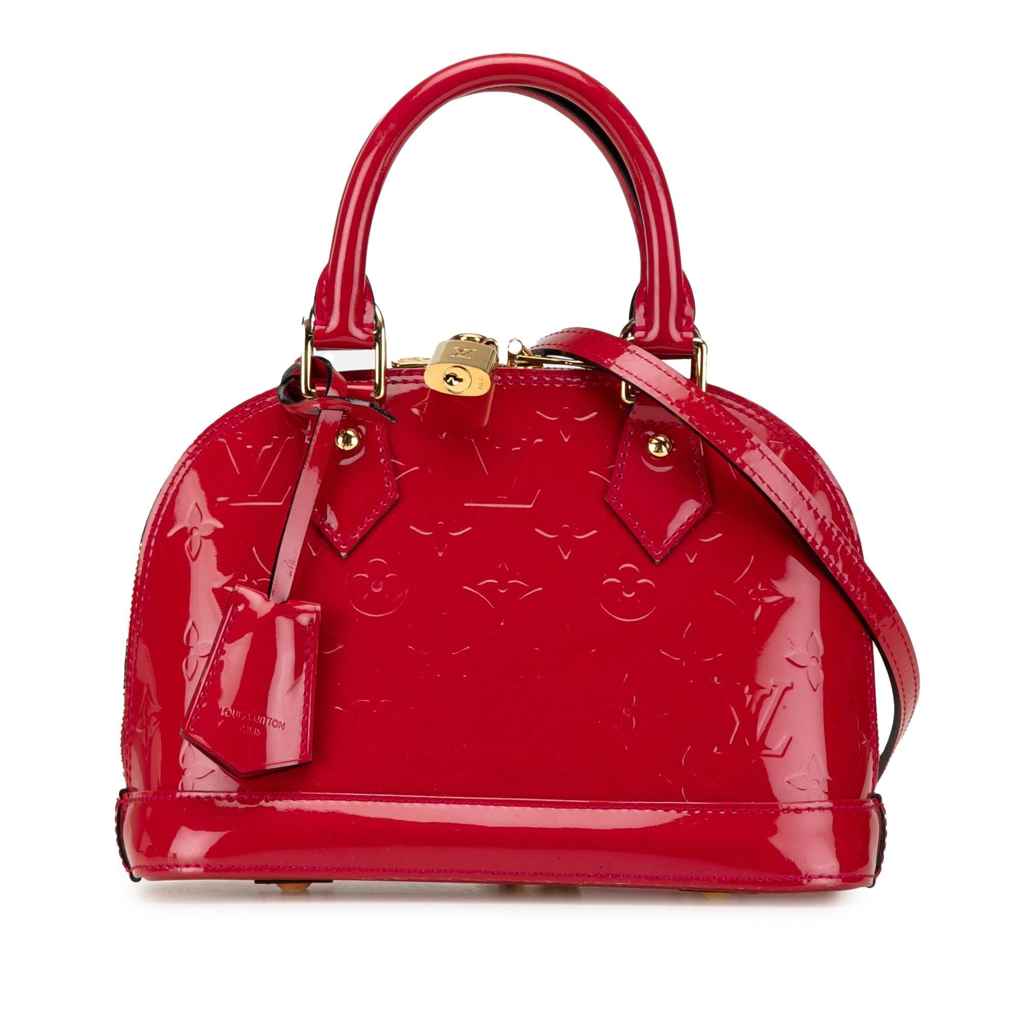 Louis Vuitton Monogram Vernis Alma BB