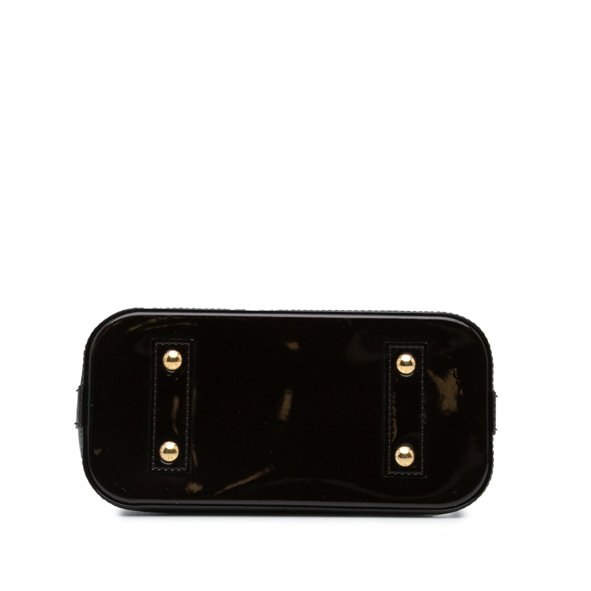 Louis Vuitton Monogram Vernis Alma BB