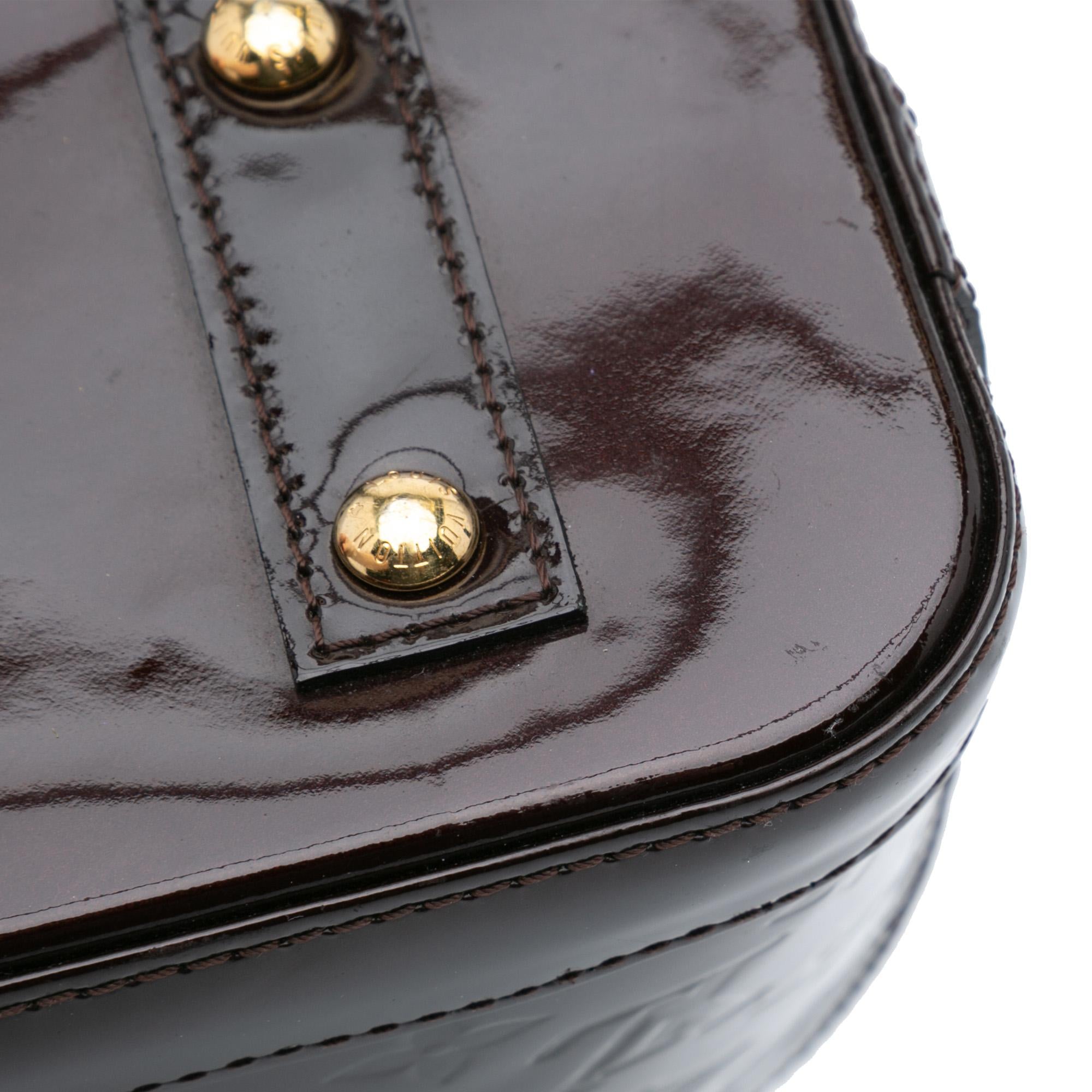 Louis Vuitton Monogram Vernis Alma BB