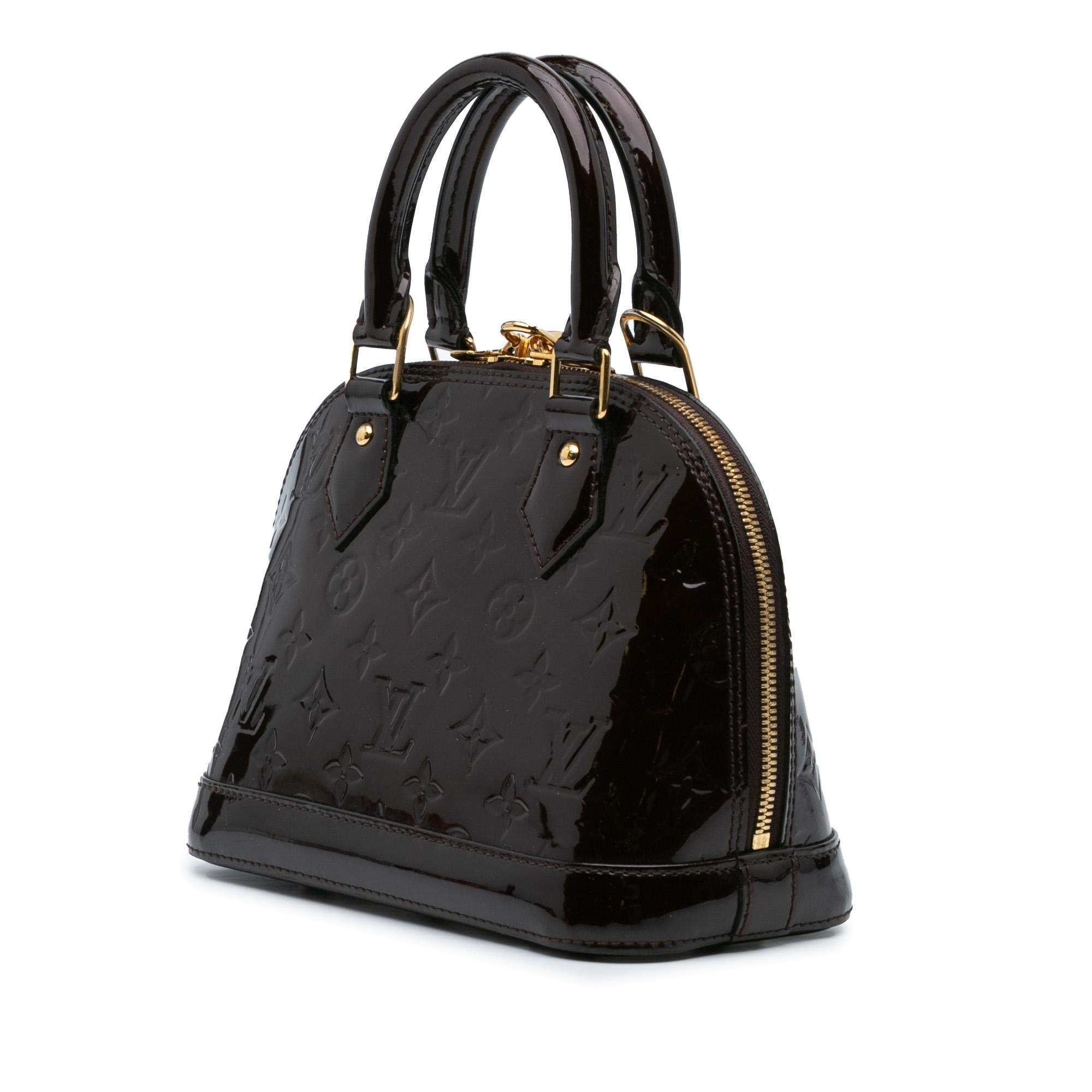 Louis Vuitton Monogram Vernis Alma BB