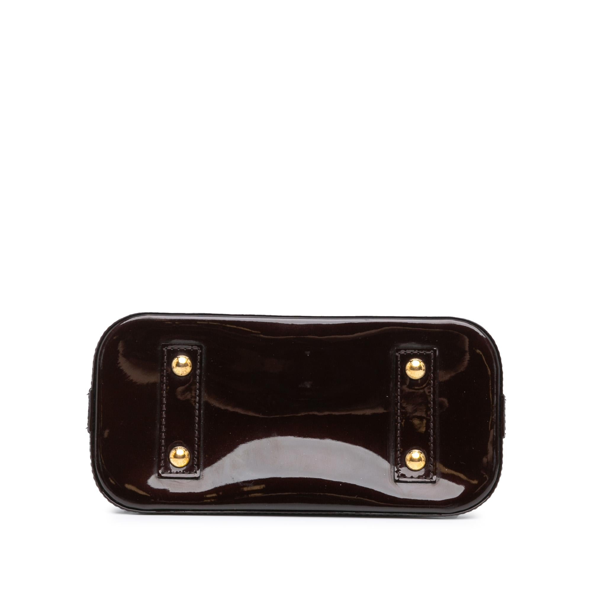 Louis Vuitton Monogram Vernis Alma BB