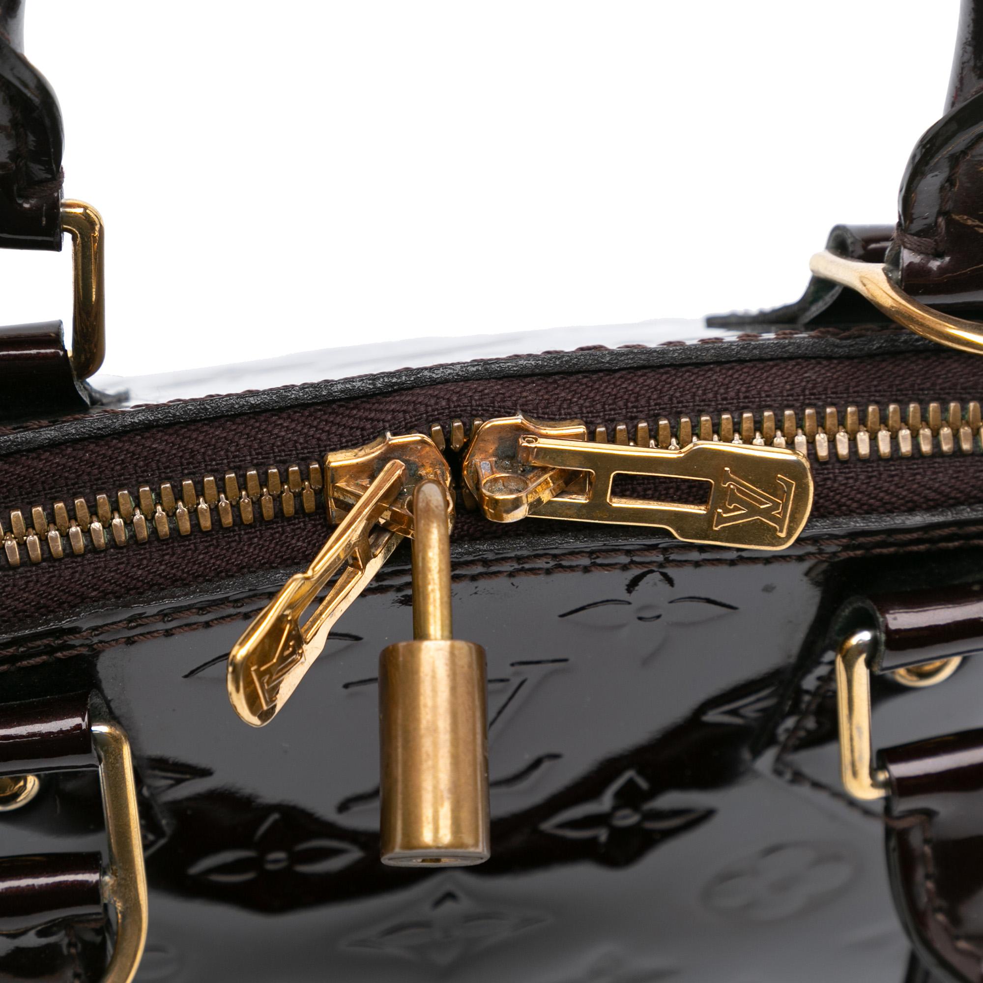 Louis Vuitton Monogram Vernis Alma BB