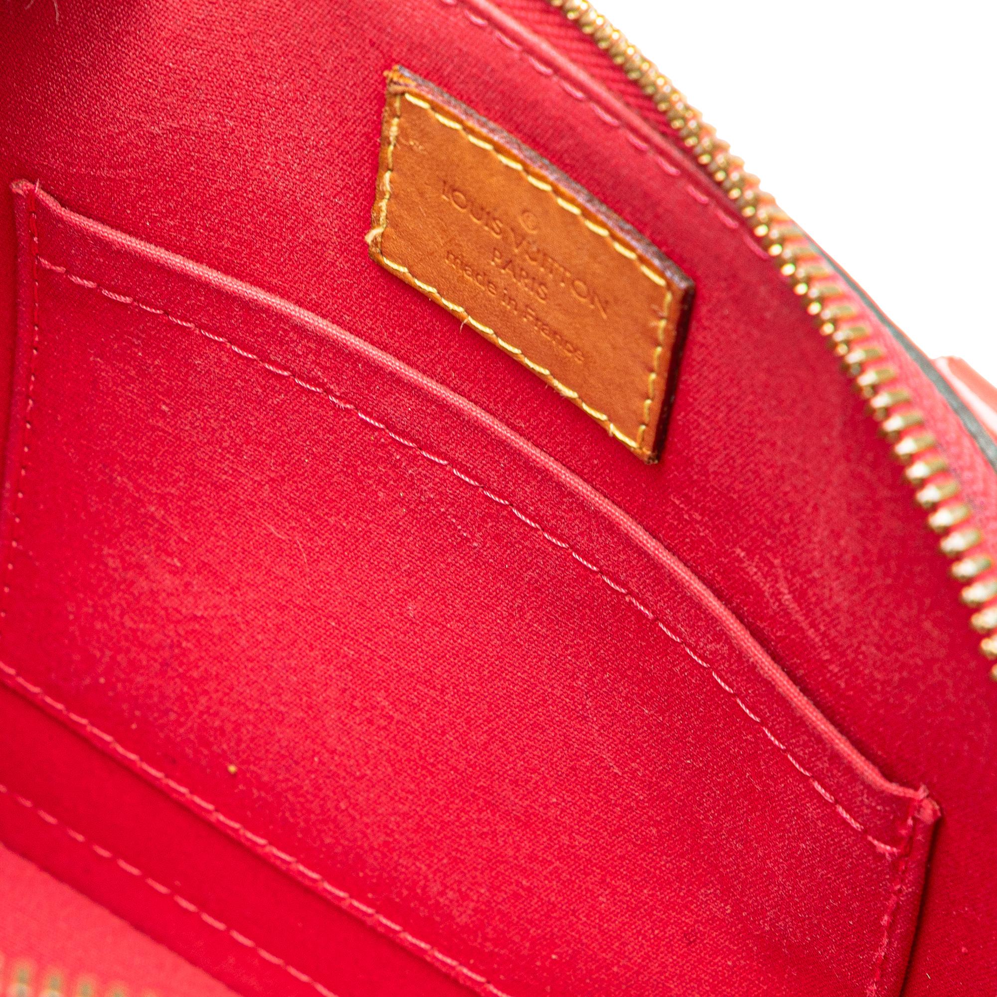Louis Vuitton Monogram Vernis Alma BB
