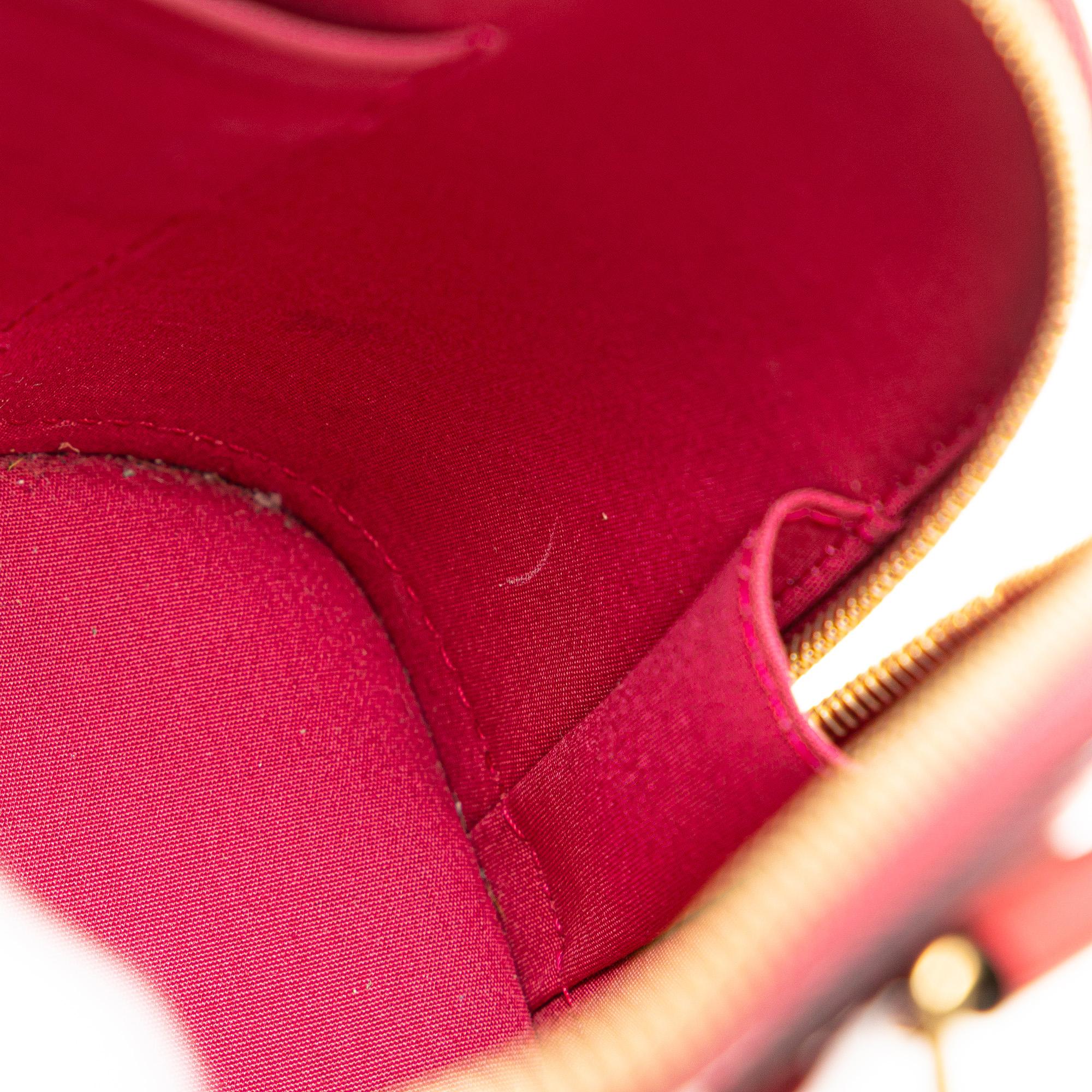 Louis Vuitton Monogram Vernis Alma BB