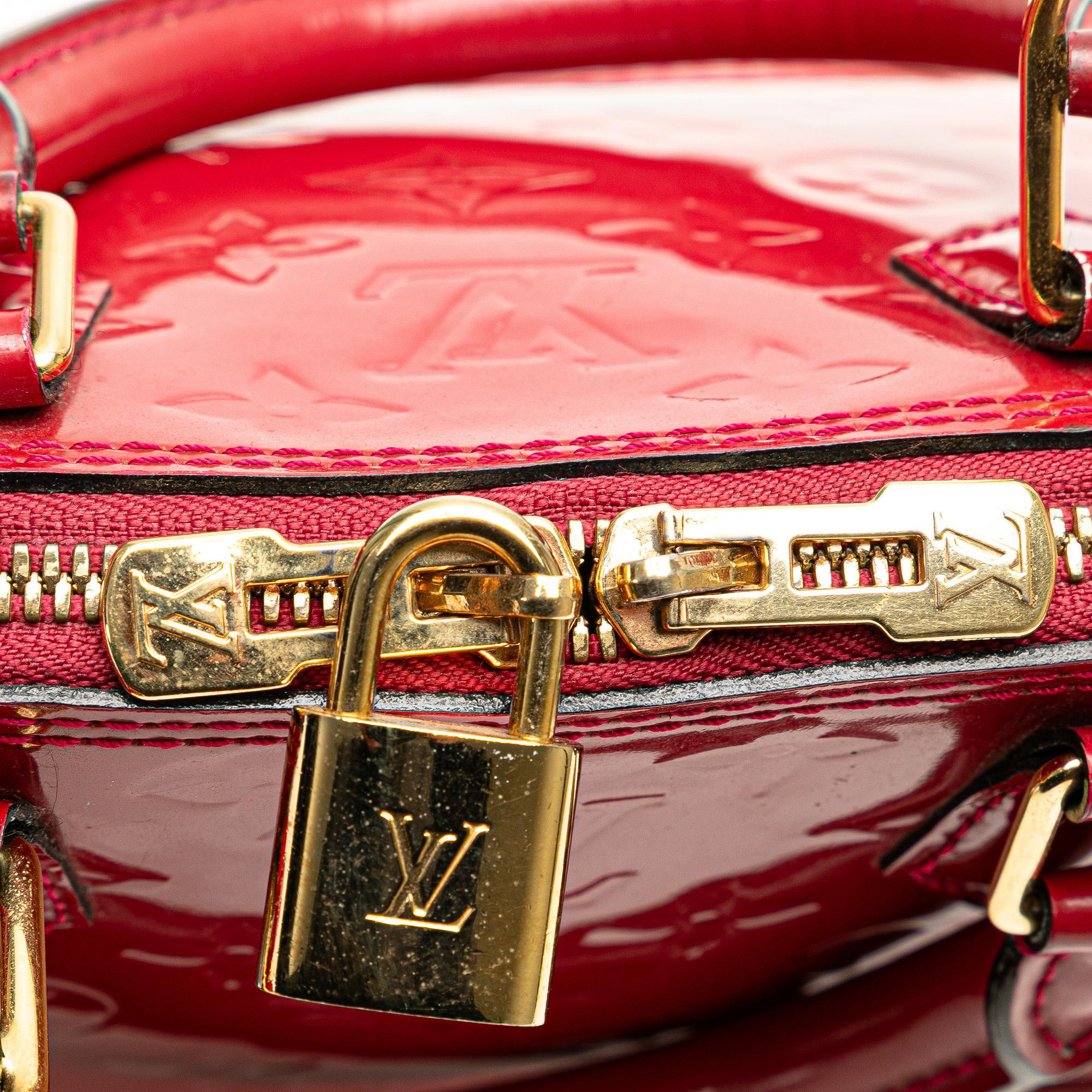 Louis Vuitton Monogram Vernis Alma BB