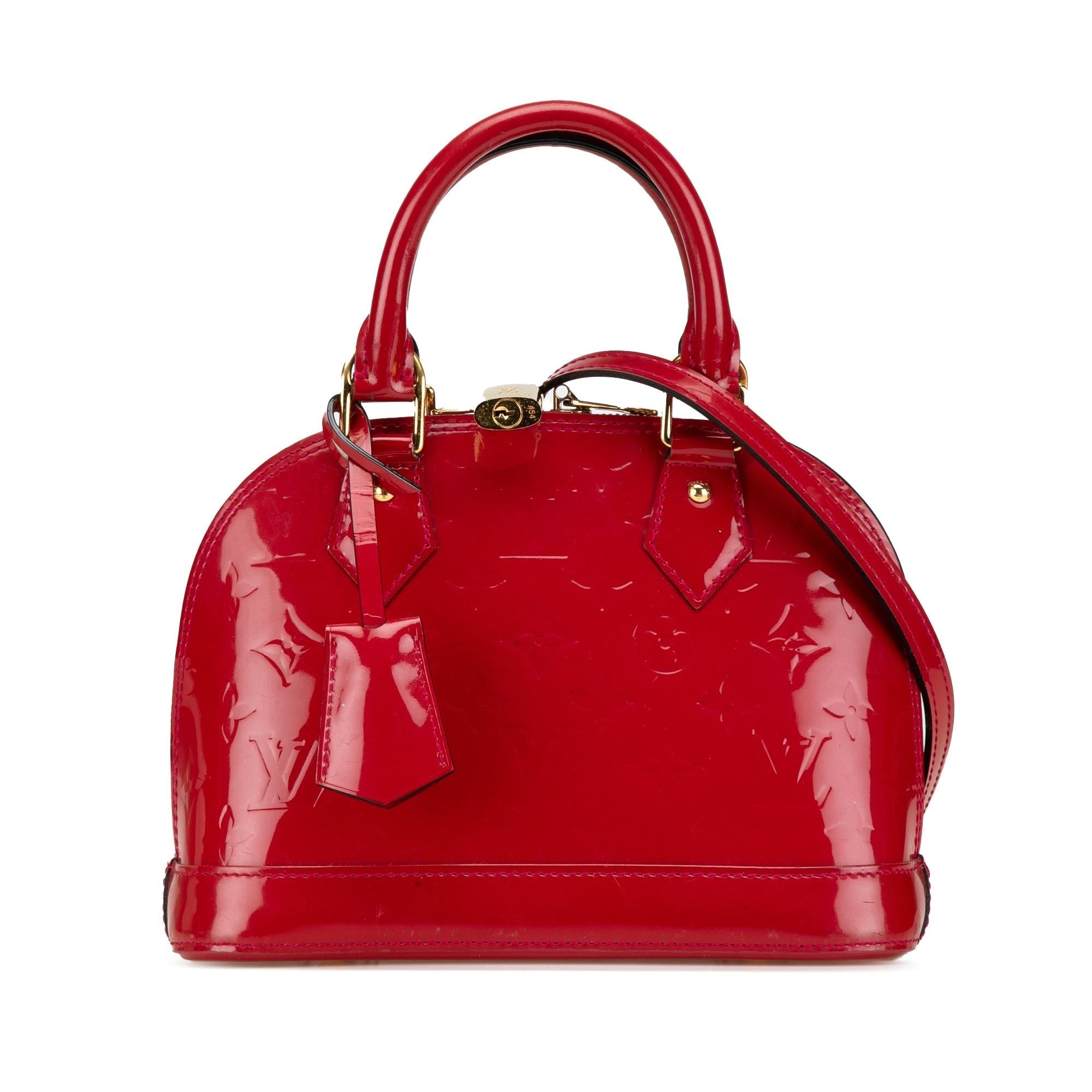 Louis Vuitton Monogram Vernis Alma BB