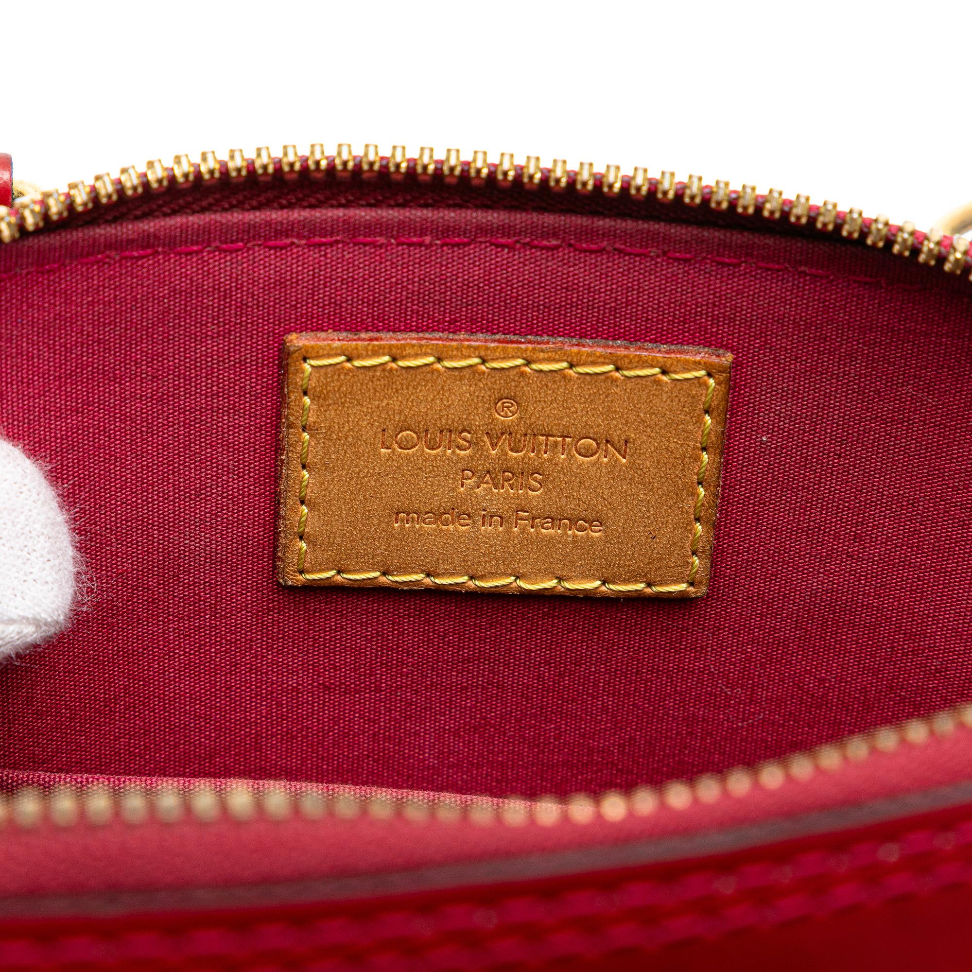 Louis Vuitton Monogram Vernis Alma BB