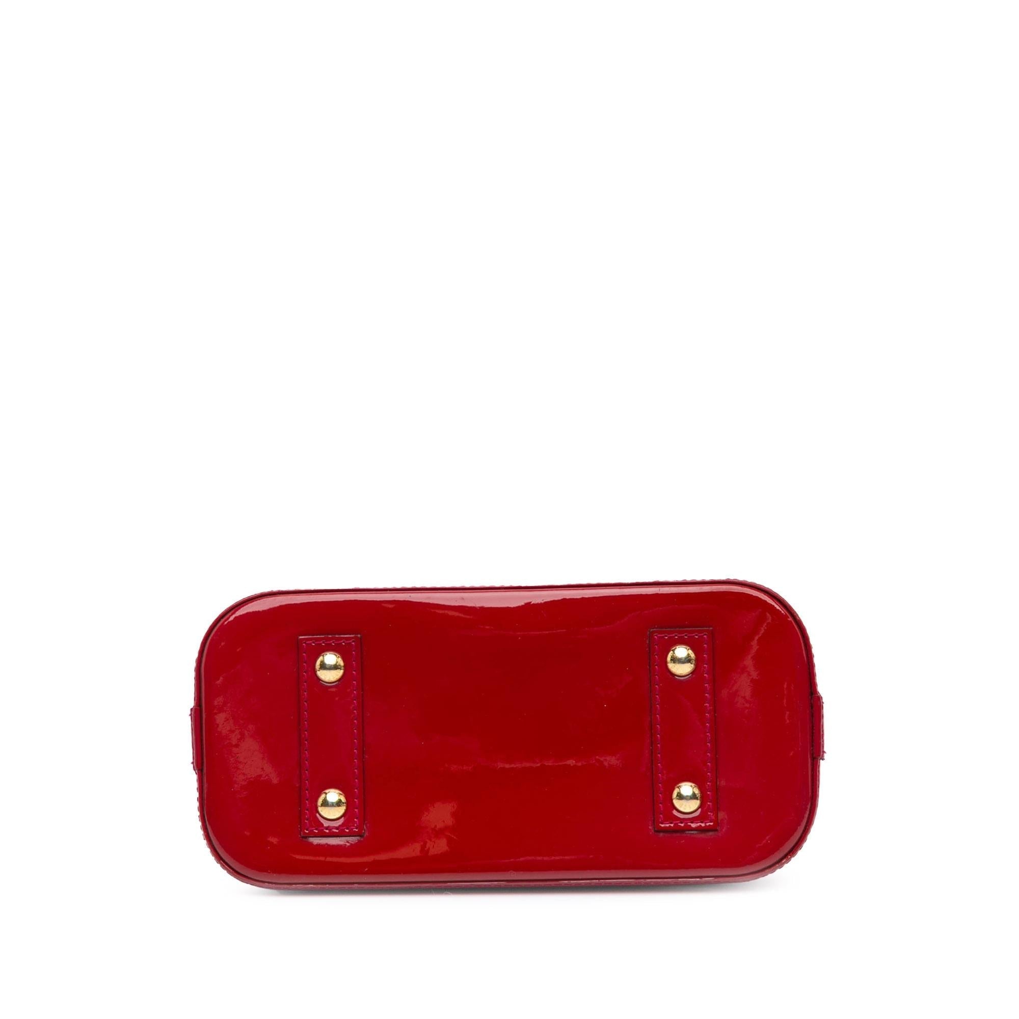 Louis Vuitton Monogram Vernis Alma BB