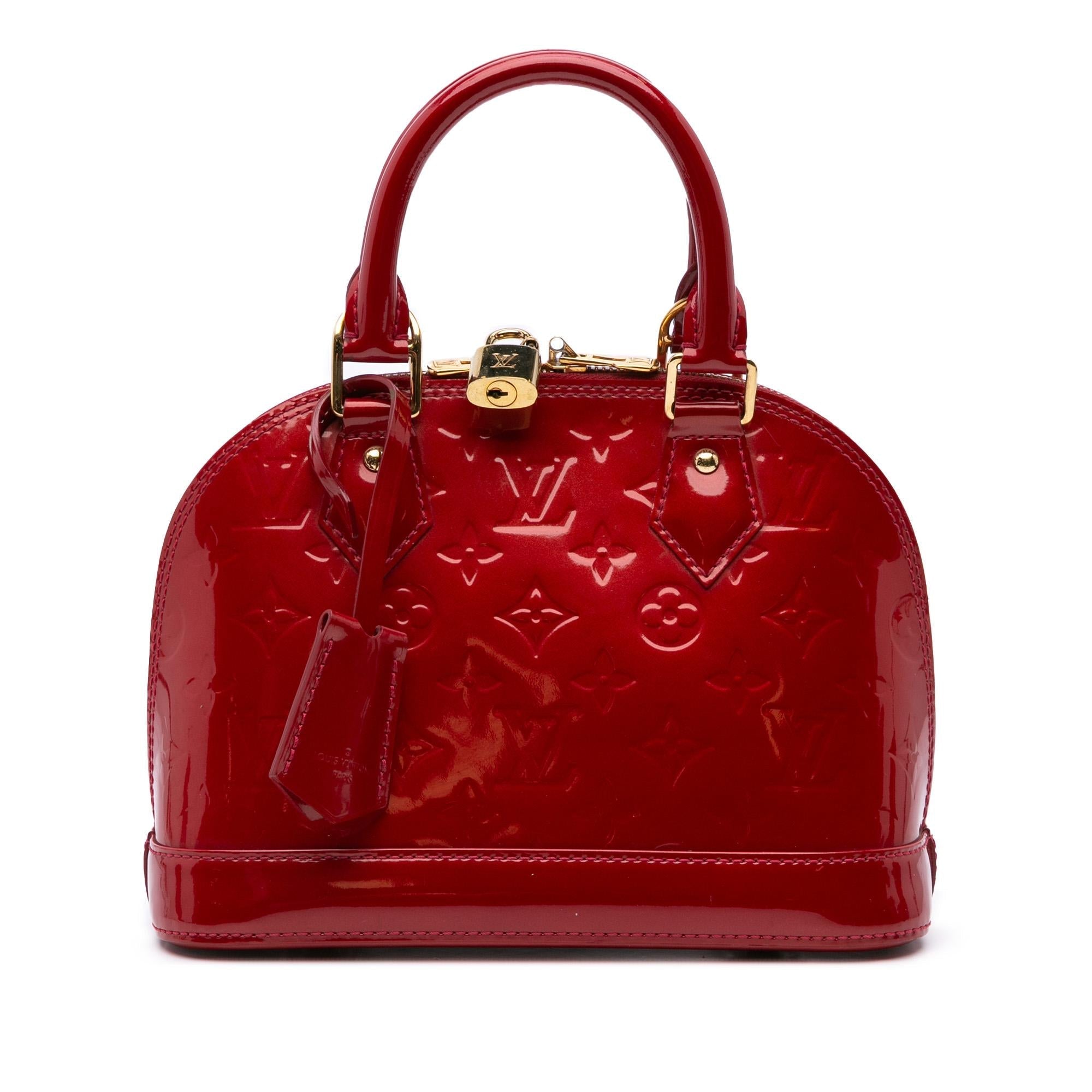 Louis Vuitton Monogram Vernis Alma BB