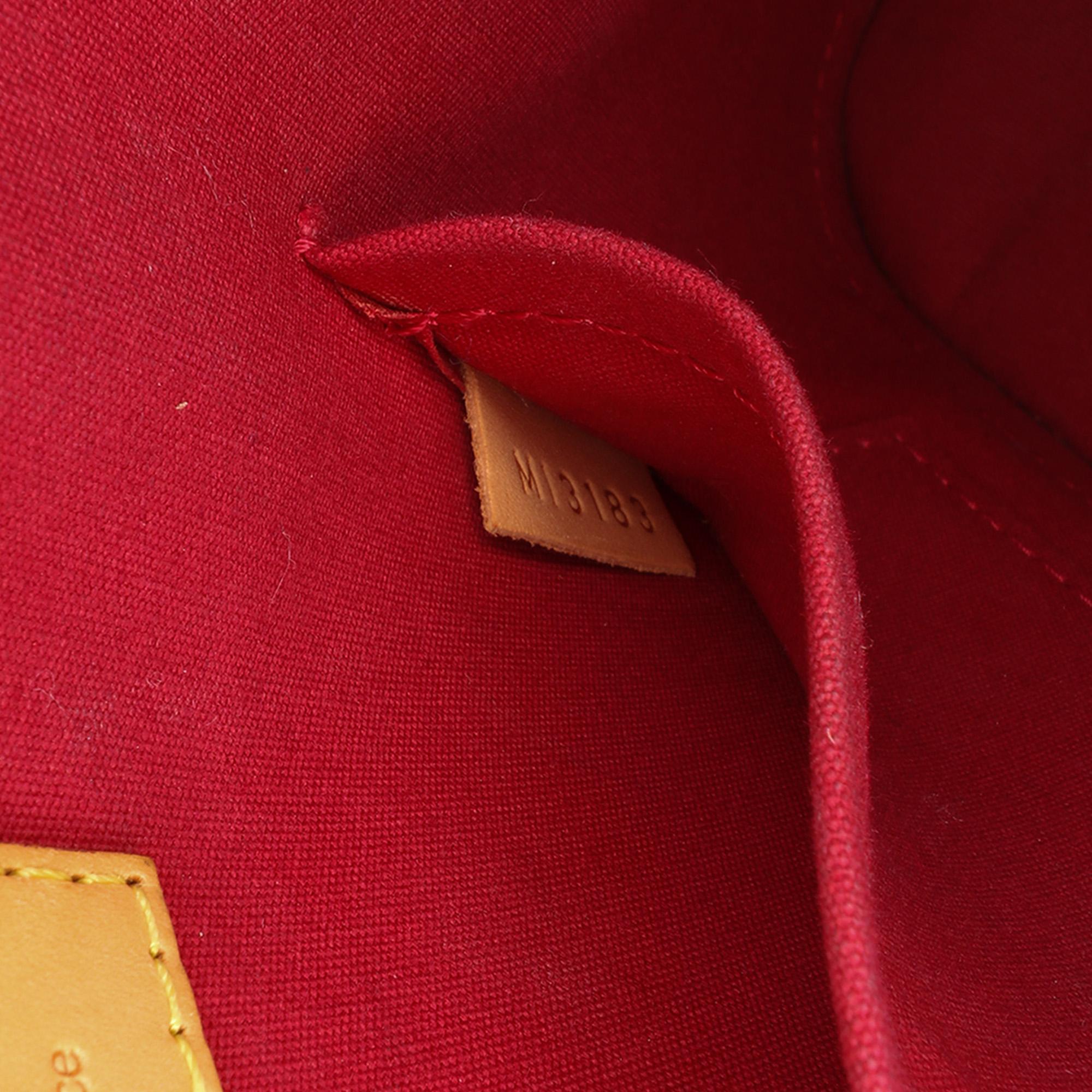 Louis Vuitton Monogram Vernis Alma BB