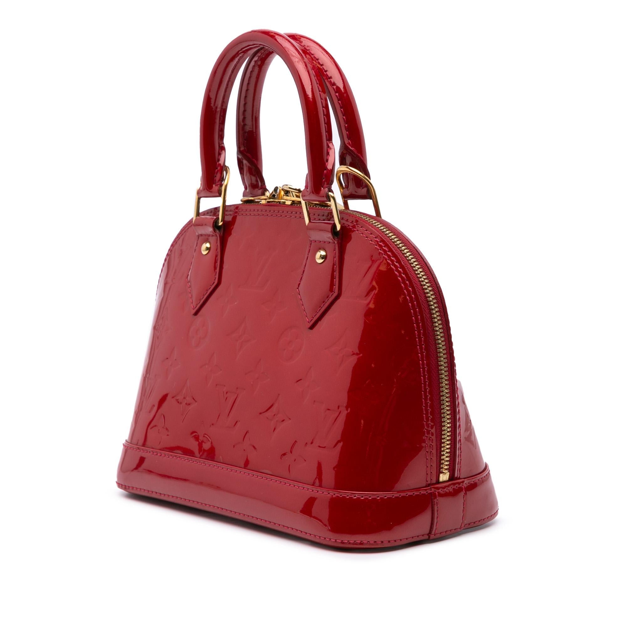 Louis Vuitton Monogram Vernis Alma BB