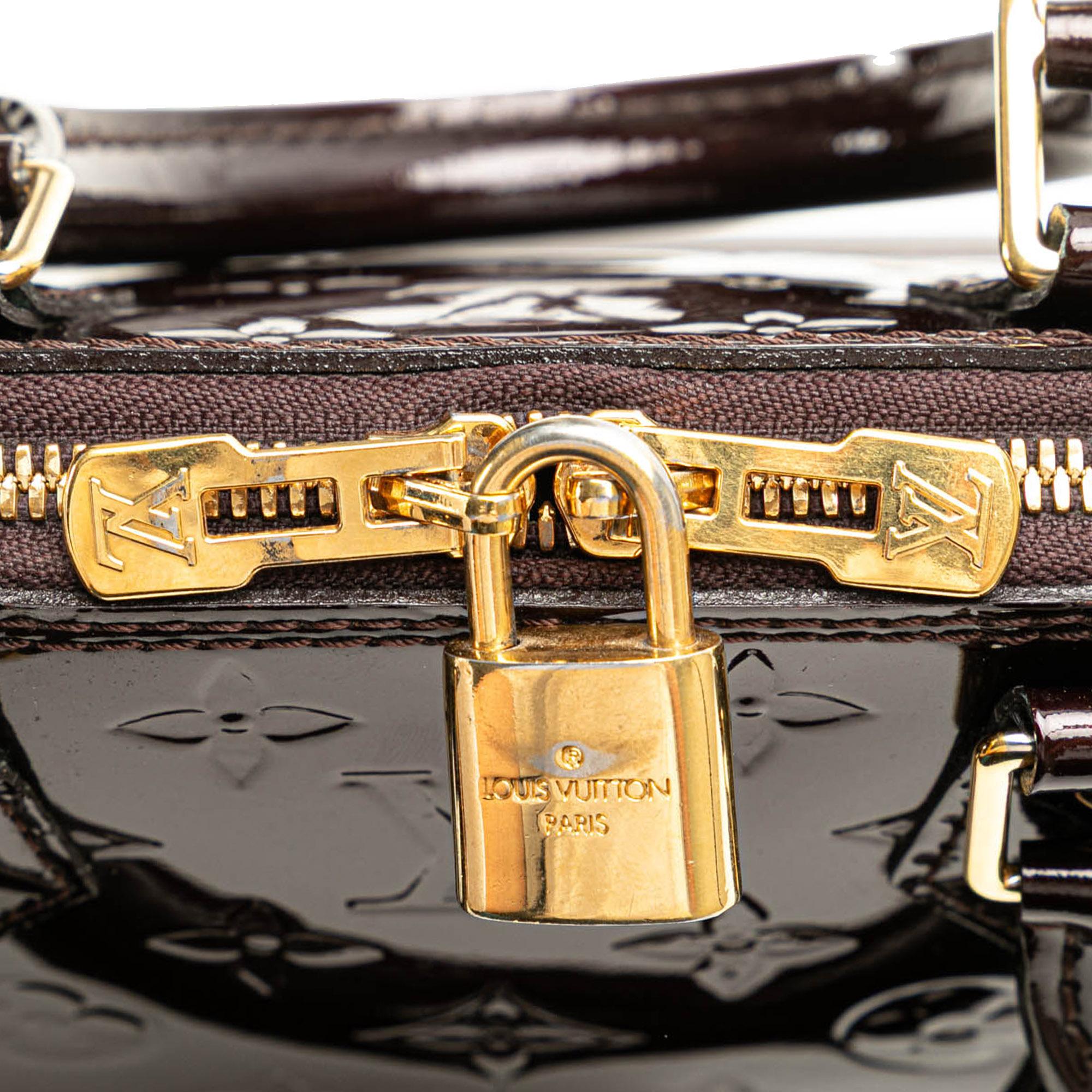 Louis Vuitton Monogram Vernis Alma BB