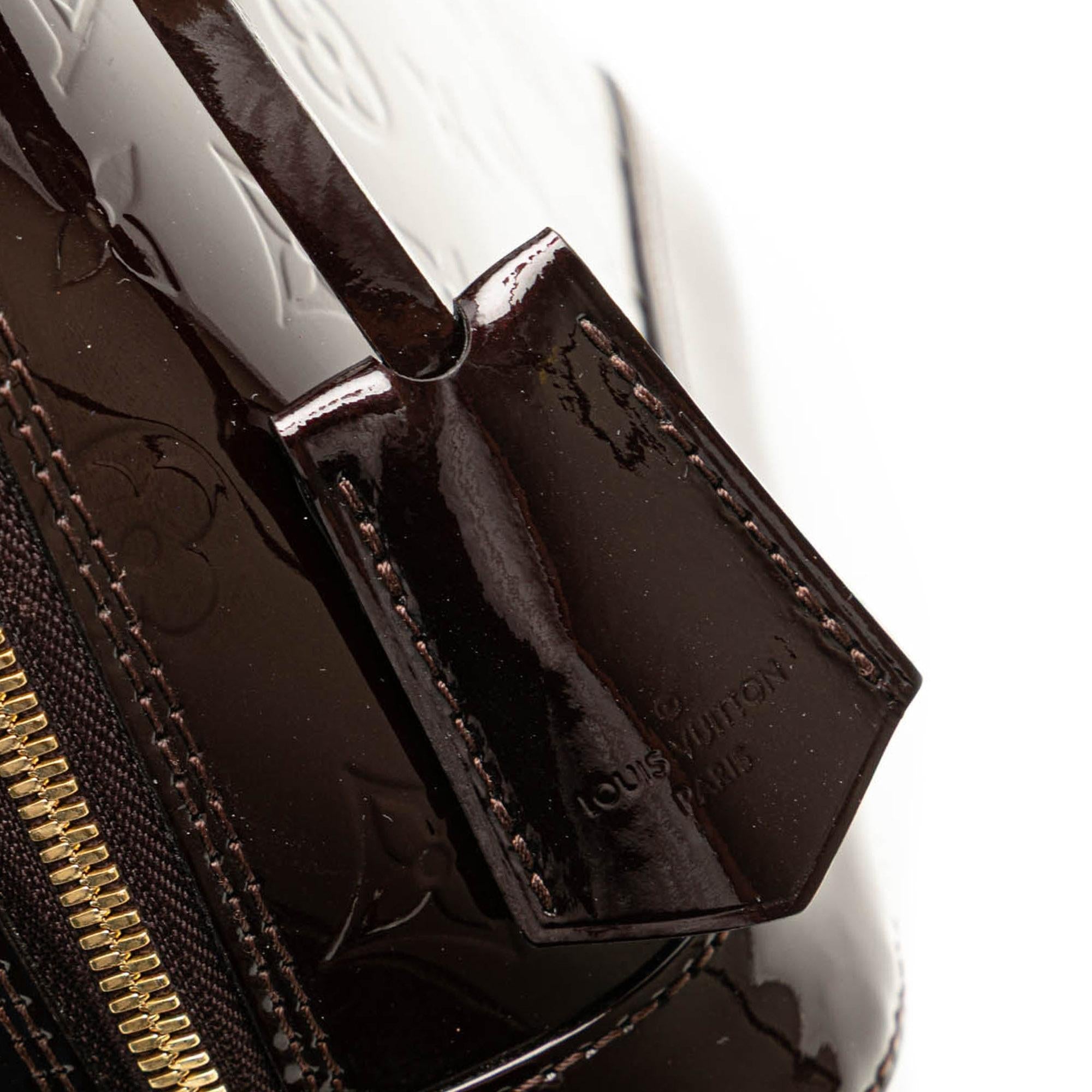 Louis Vuitton Monogram Vernis Alma BB