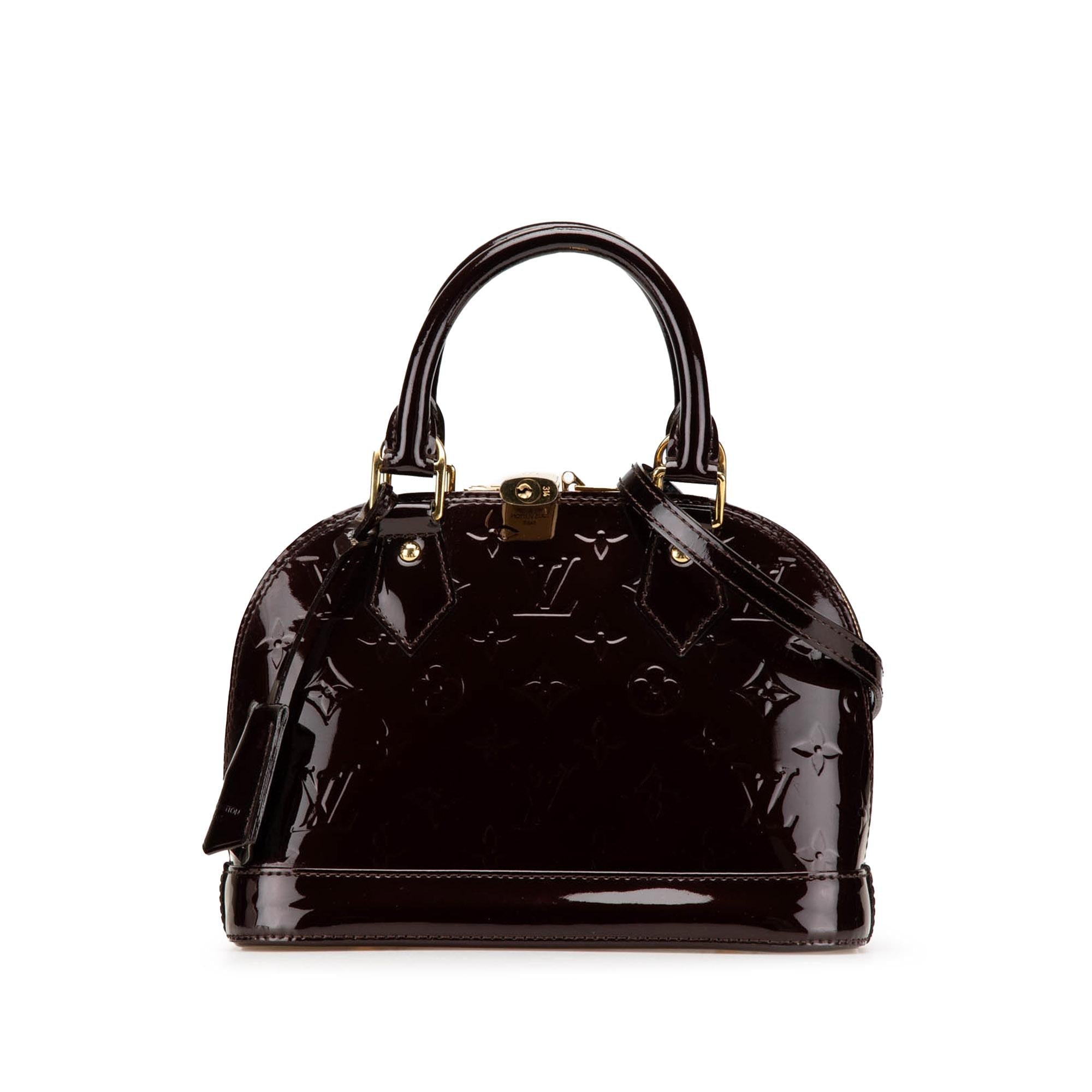 Louis Vuitton Monogram Vernis Alma BB