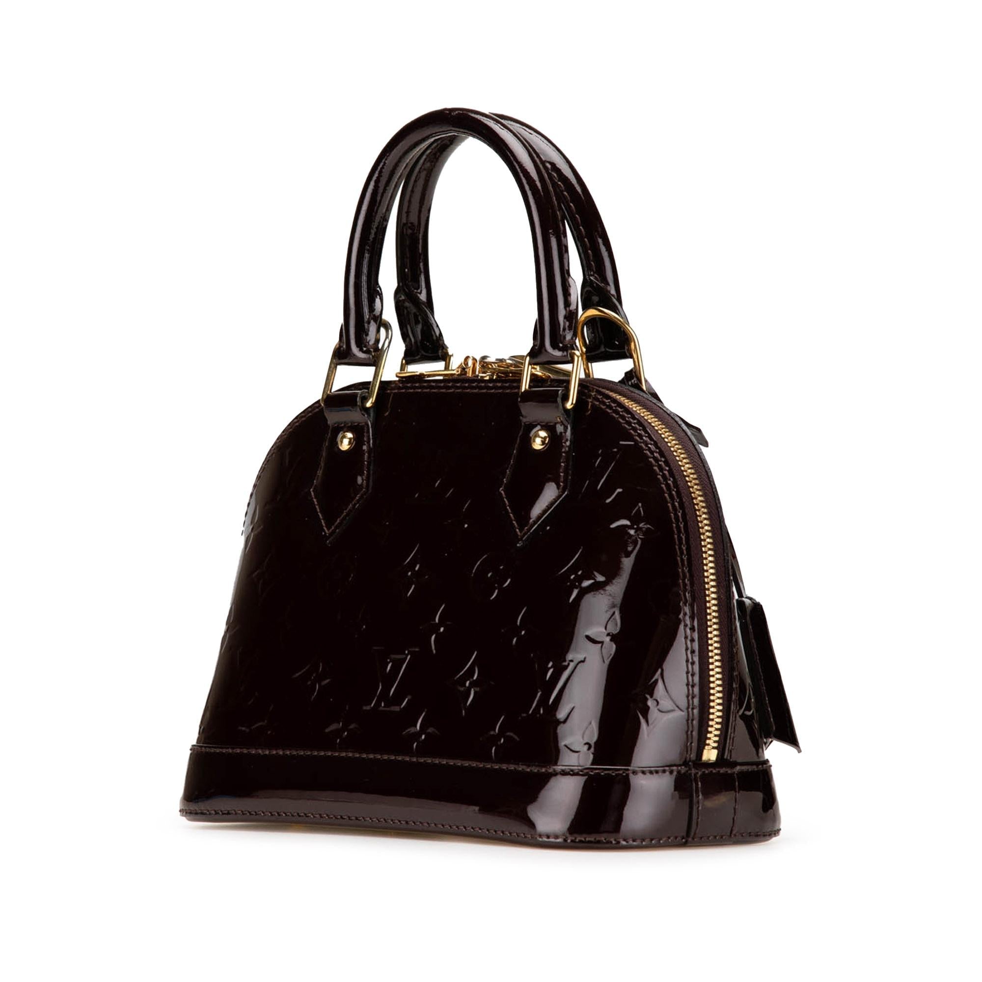 Louis Vuitton Monogram Vernis Alma BB