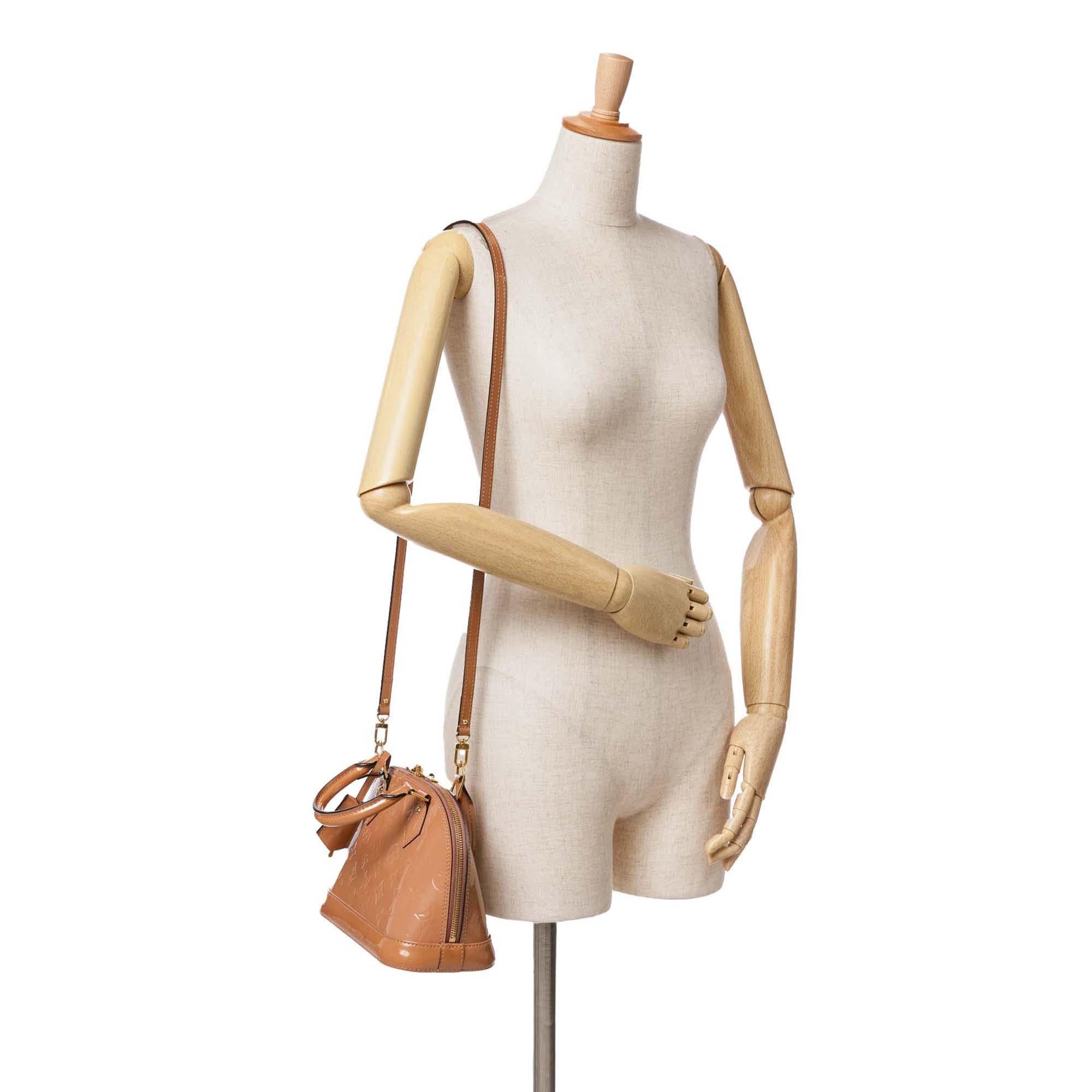 Louis Vuitton Monogram Vernis Alma BB