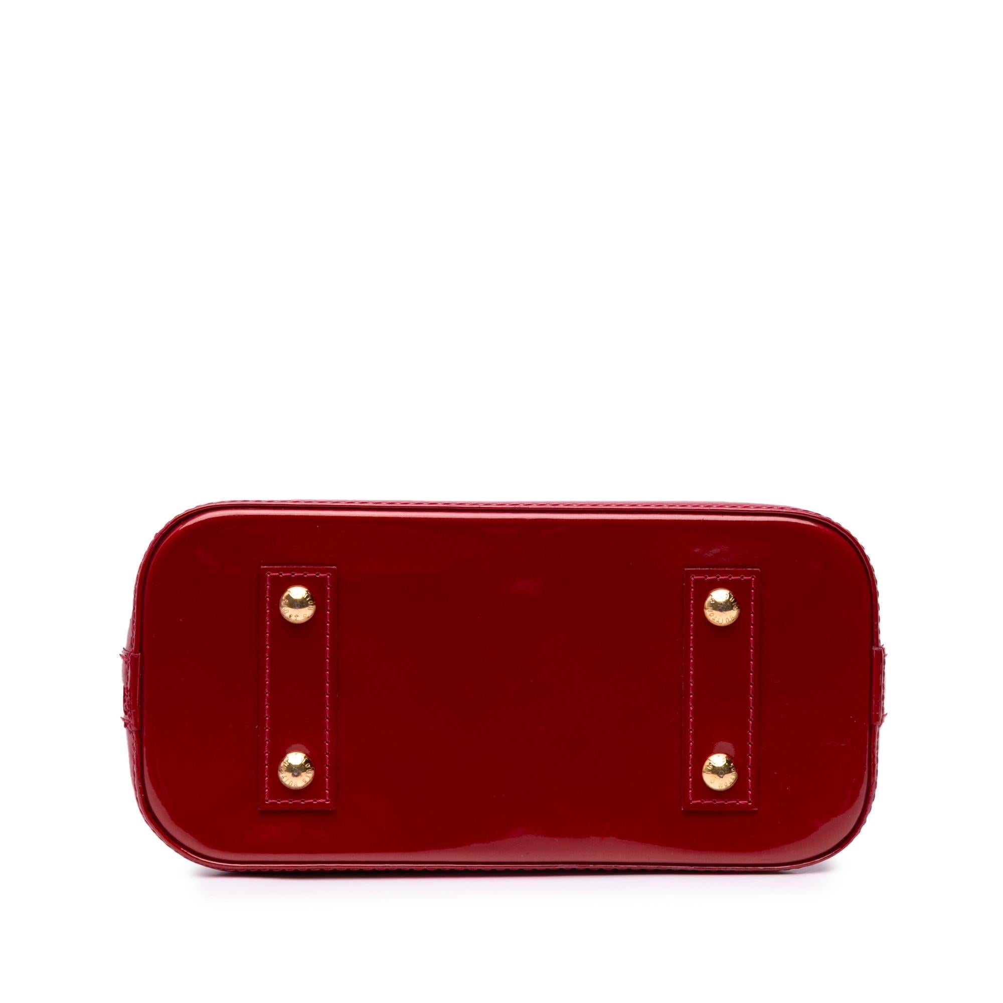 Louis Vuitton Monogram Vernis Alma BB