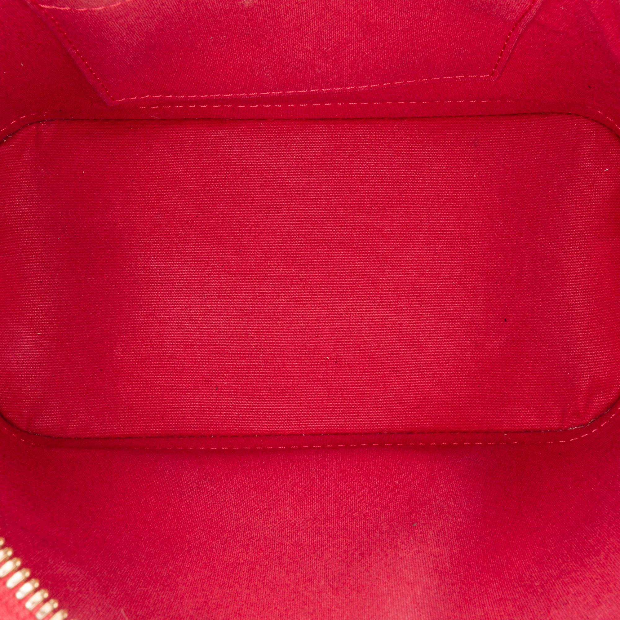 Louis Vuitton Monogram Vernis Alma BB