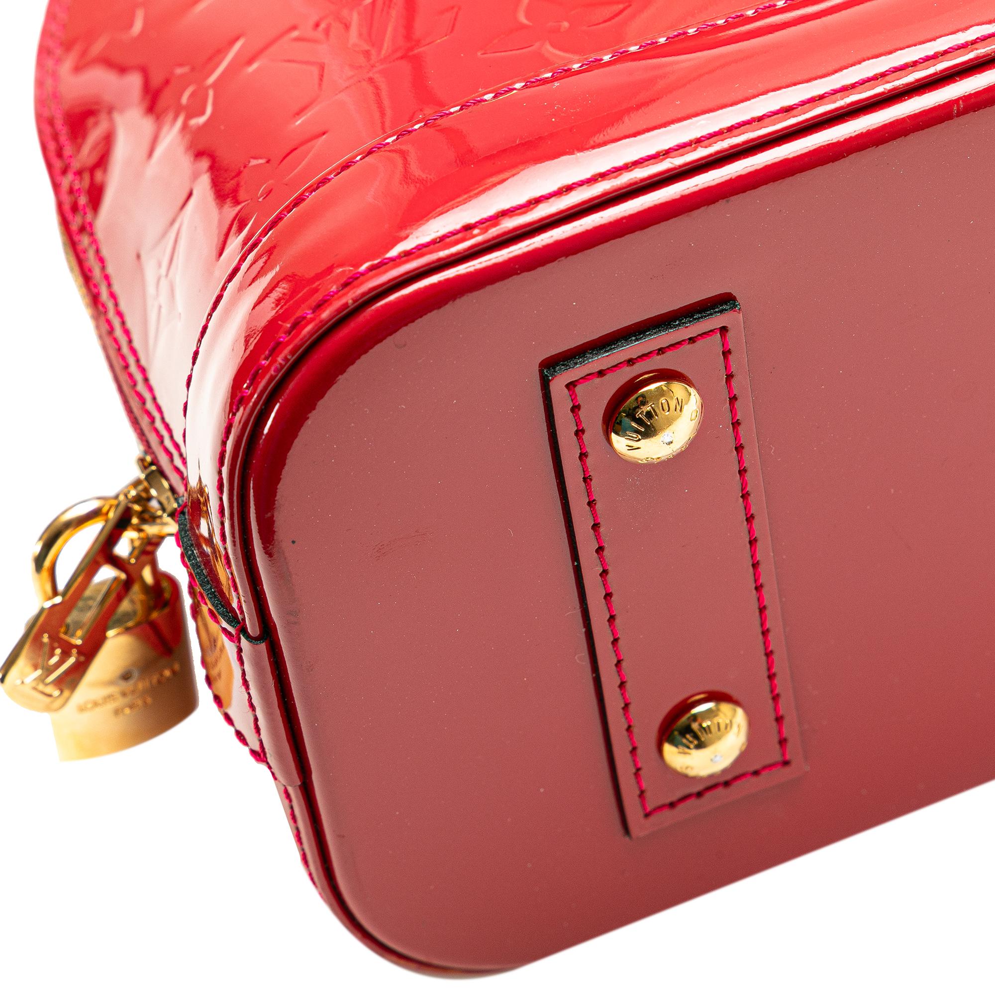 Louis Vuitton Monogram Vernis Alma BB