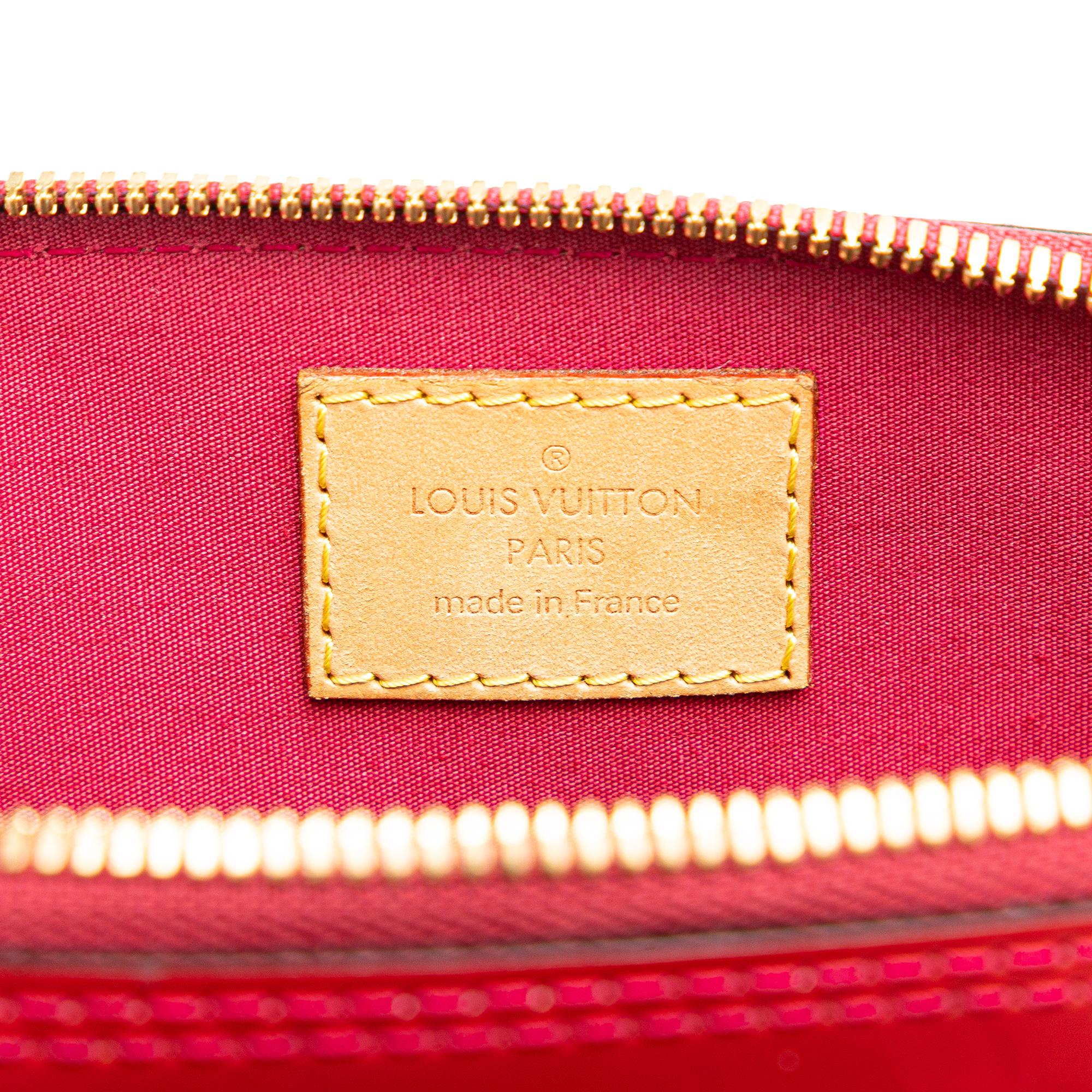 Louis Vuitton Monogram Vernis Alma BB