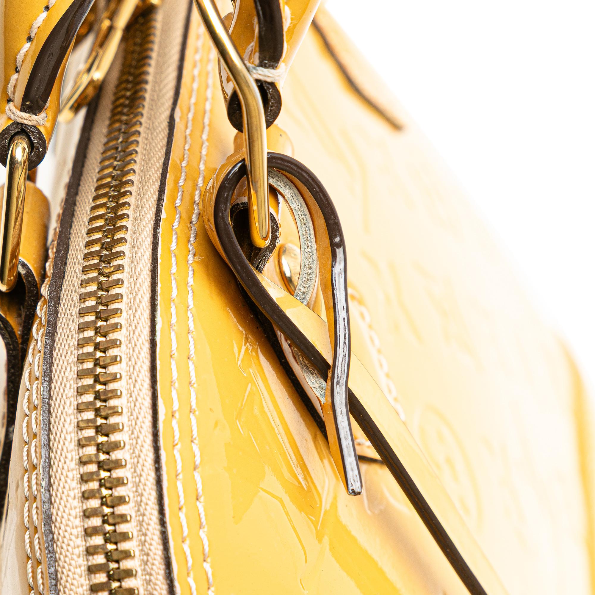 Louis Vuitton Monogram Vernis Alma BB