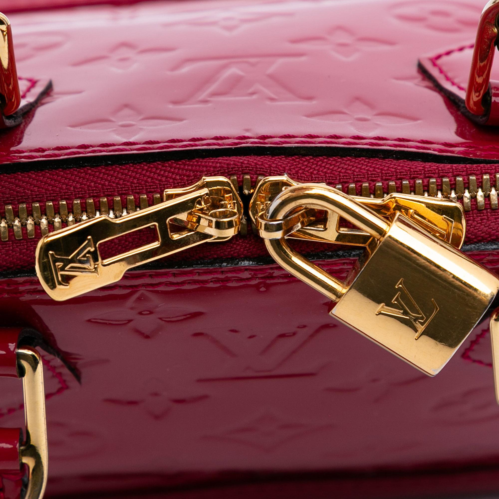 Louis Vuitton Monogram Vernis Alma BB