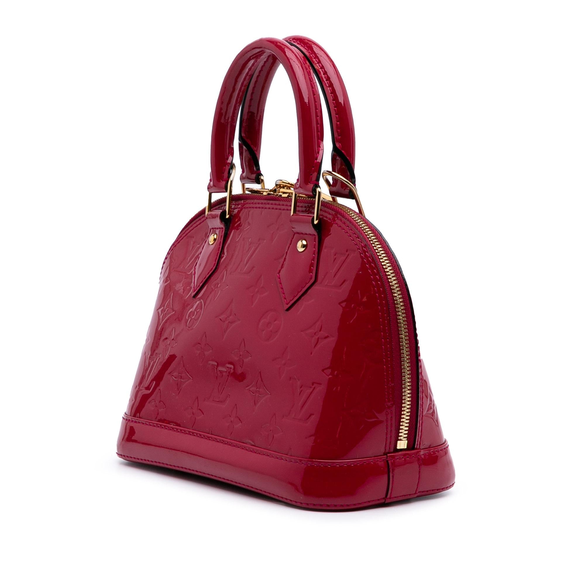 Louis Vuitton Monogram Vernis Alma BB