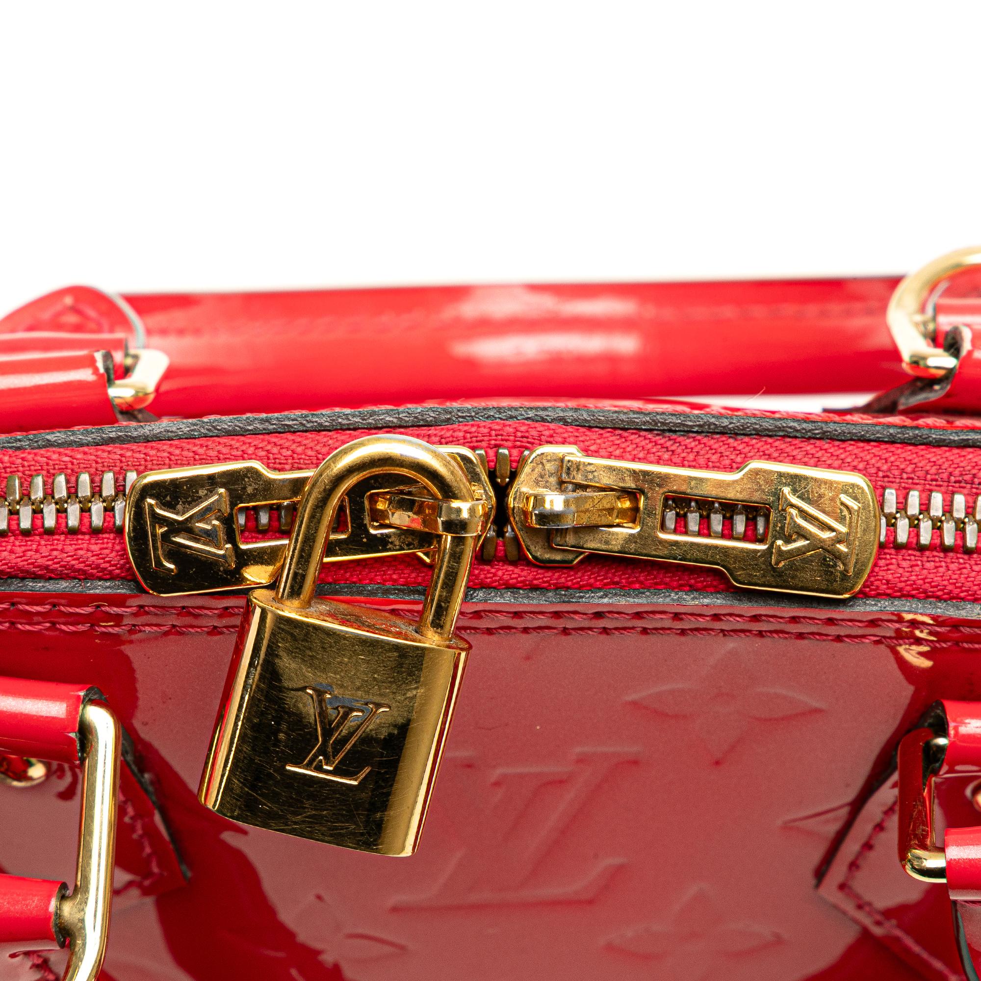 Louis Vuitton Monogram Vernis Alma BB