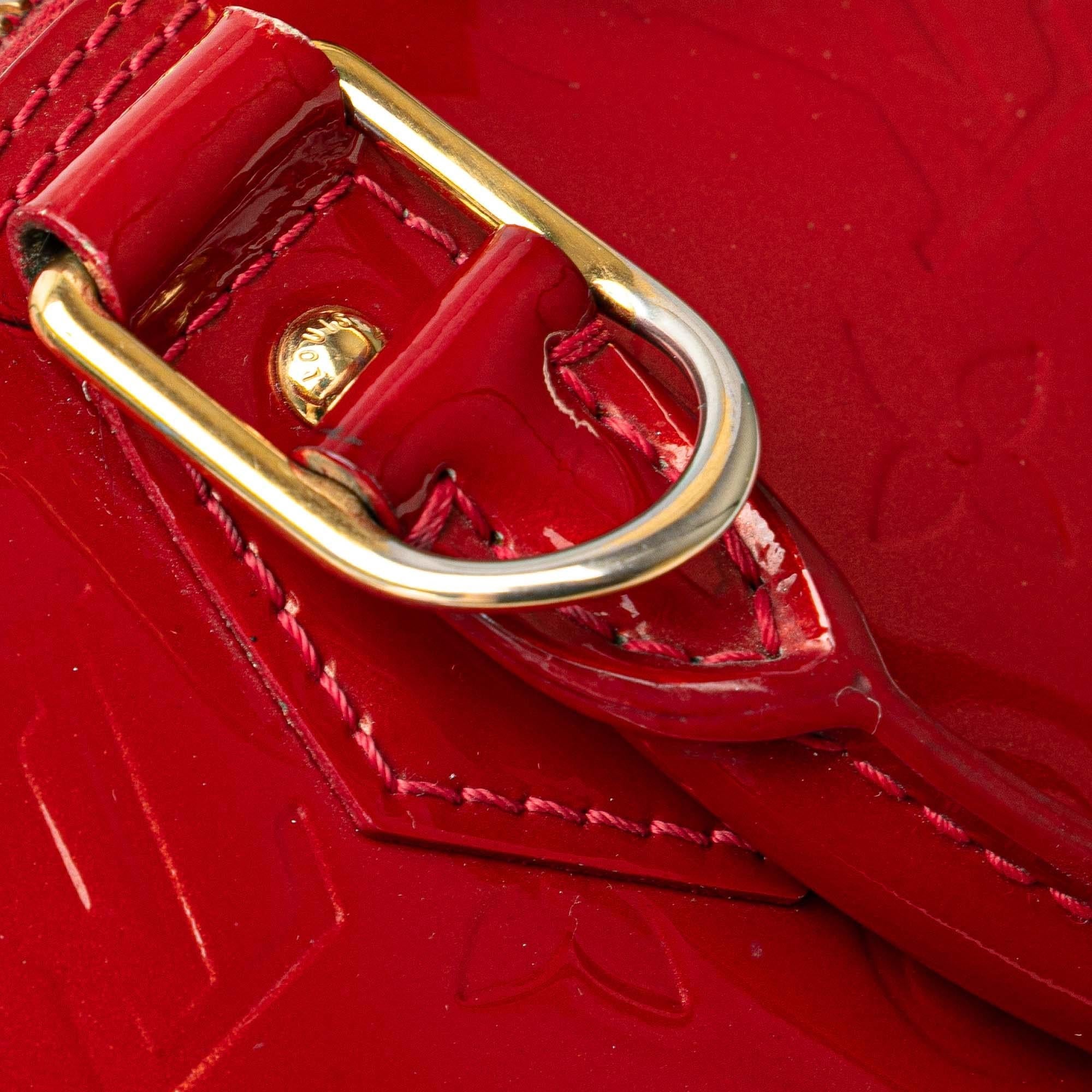 Louis Vuitton Monogram Vernis Alma BB