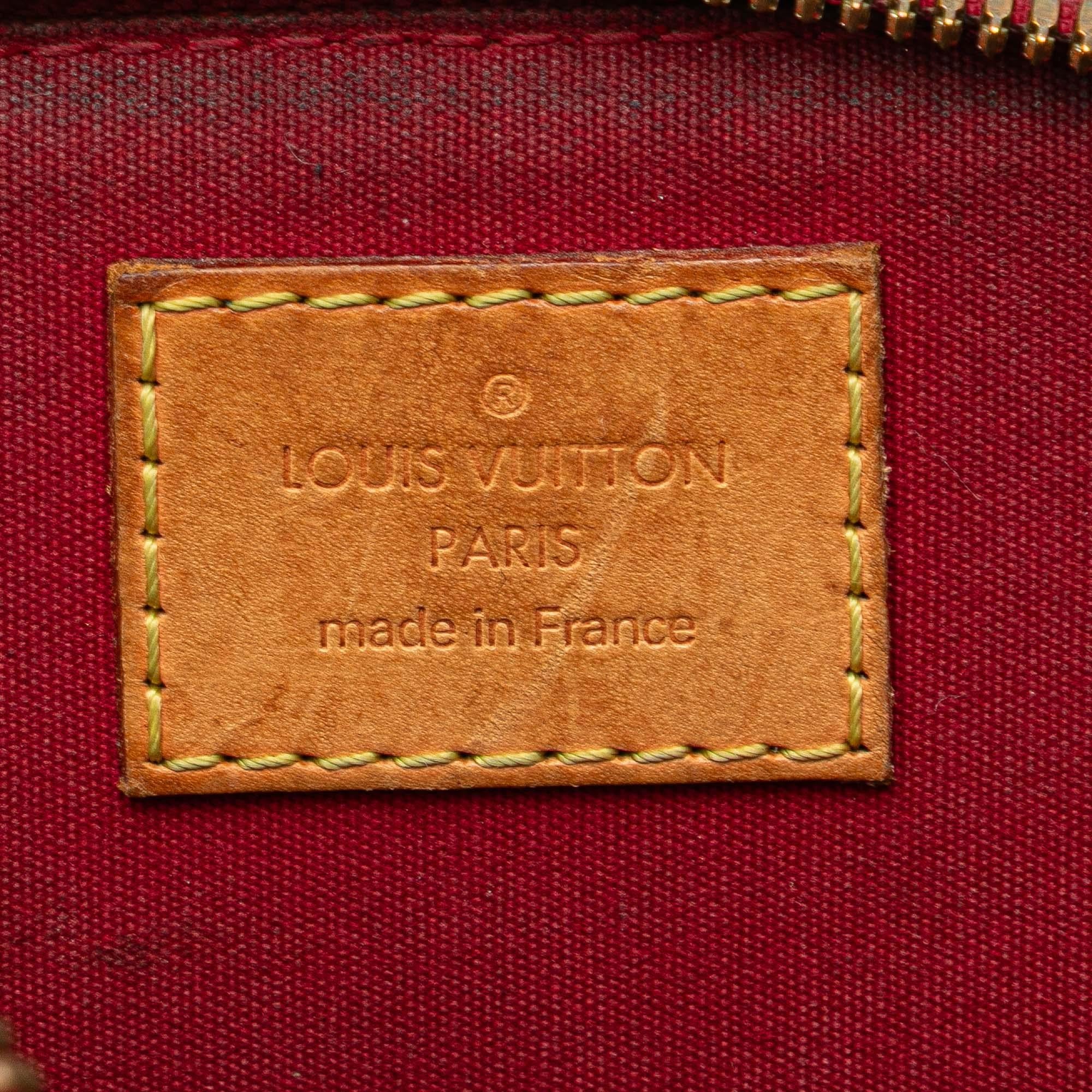 Louis Vuitton Monogram Vernis Alma BB