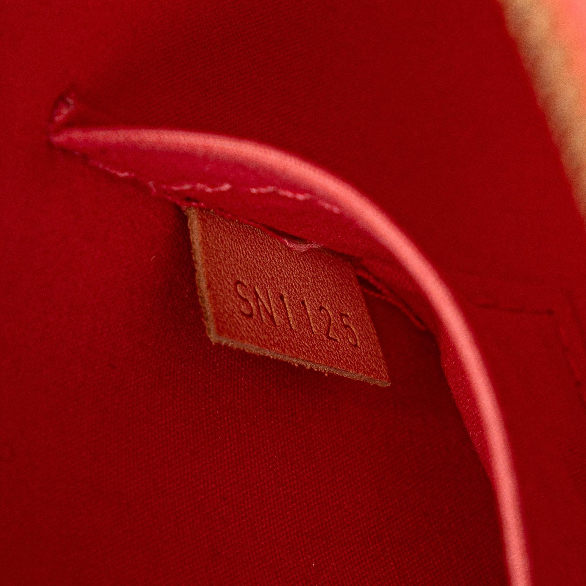 Louis Vuitton Monogram Vernis Alma BB