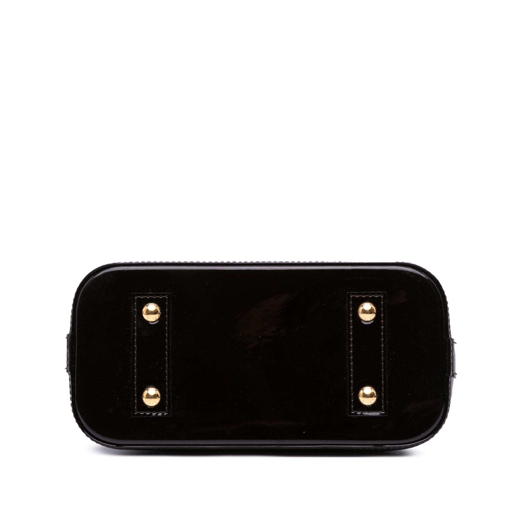 Louis Vuitton Monogram Vernis Alma BB
