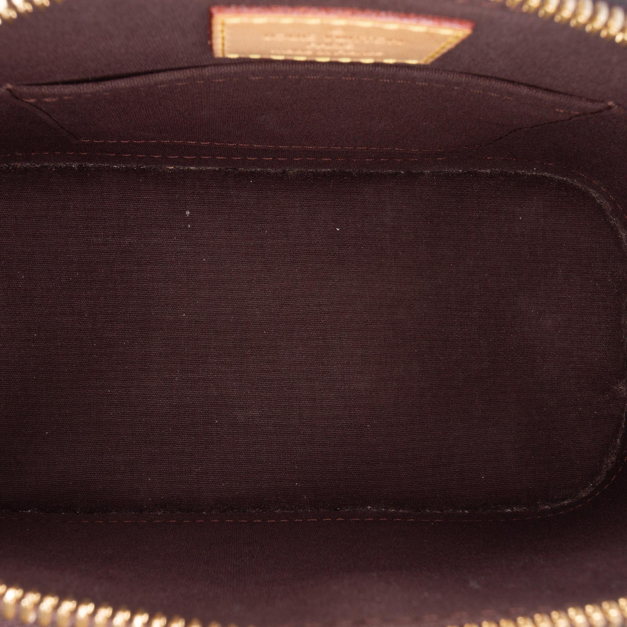 Louis Vuitton Monogram Vernis Alma BB