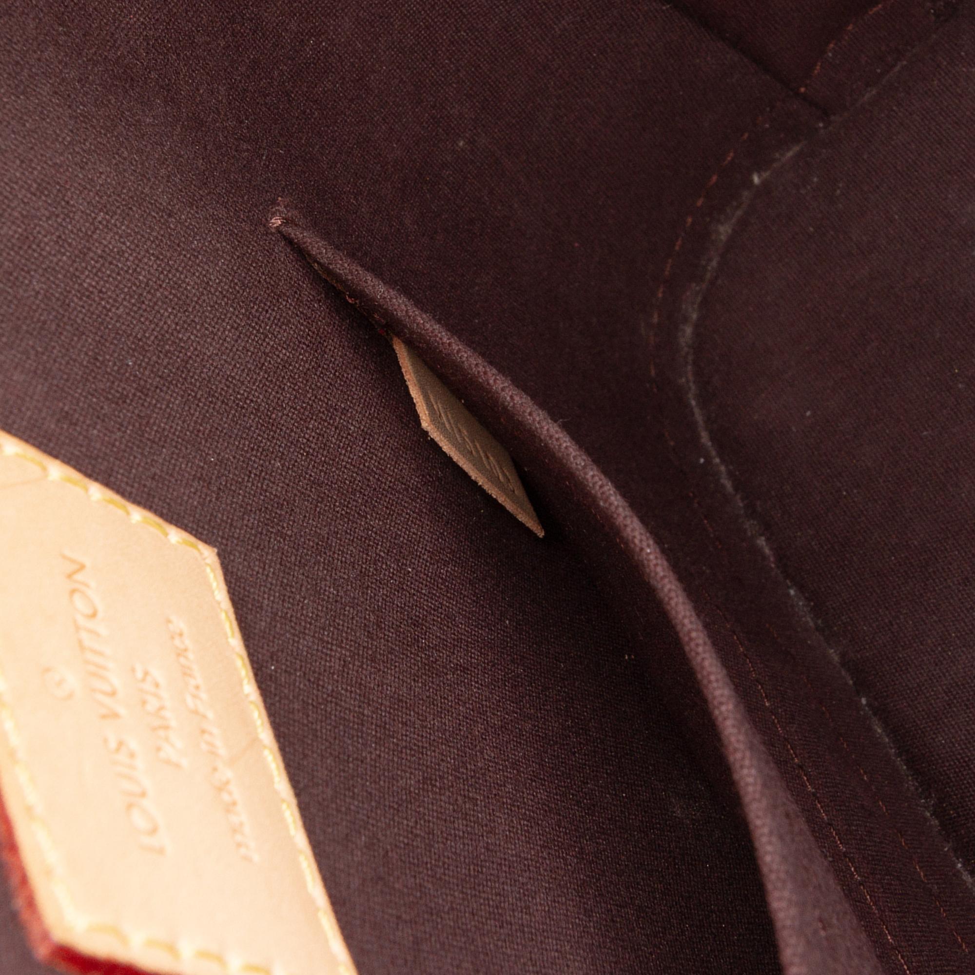 Louis Vuitton Monogram Vernis Alma BB