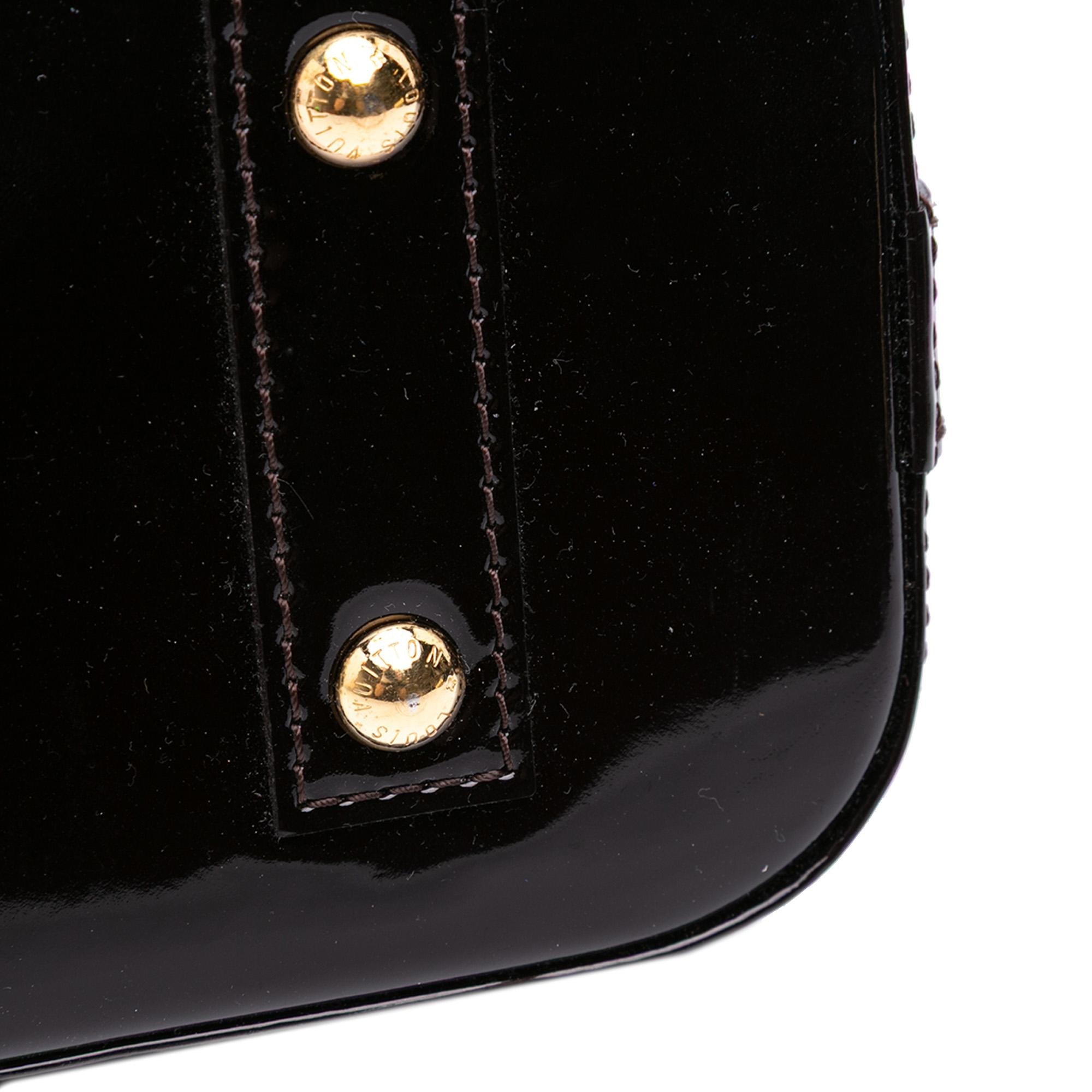 Louis Vuitton Monogram Vernis Alma BB