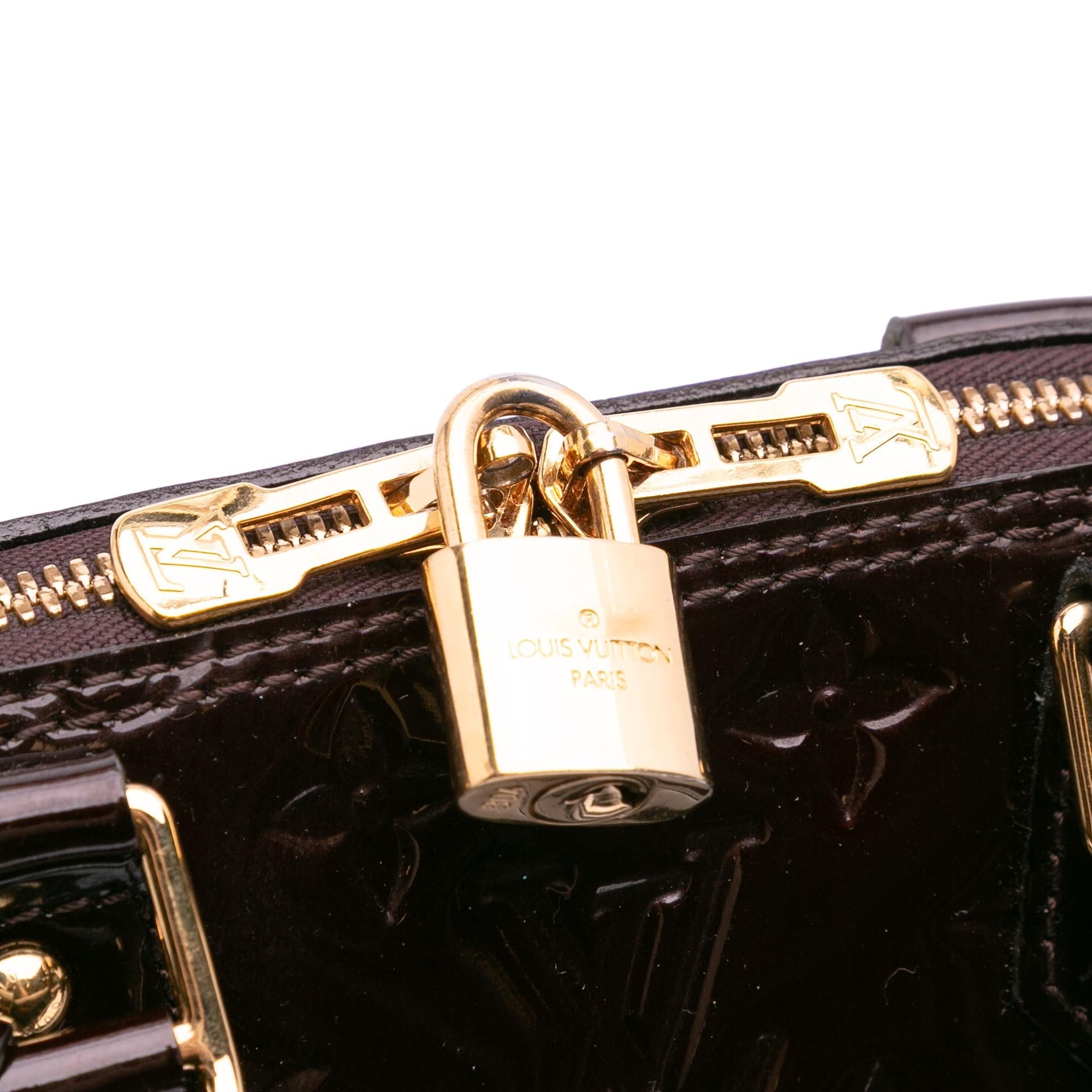 Louis Vuitton Monogram Vernis Alma BB