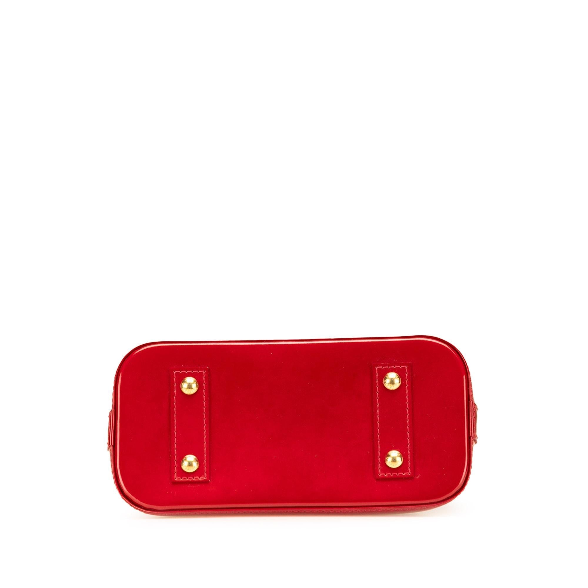 Louis Vuitton Monogram Vernis Alma BB