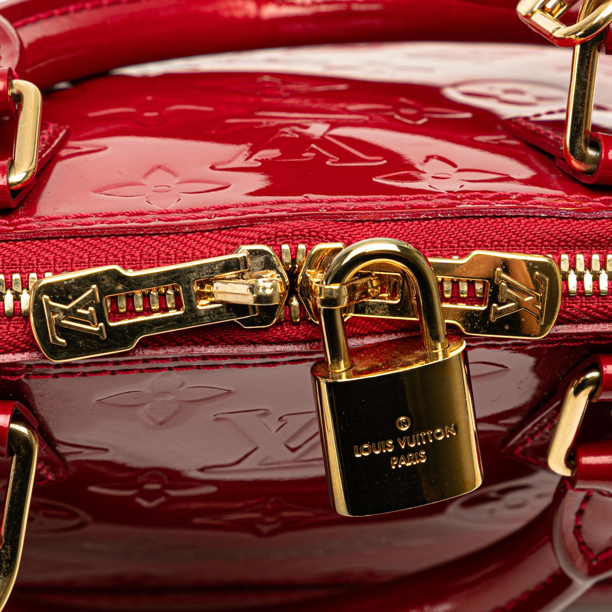 Louis Vuitton Monogram Vernis Alma BB