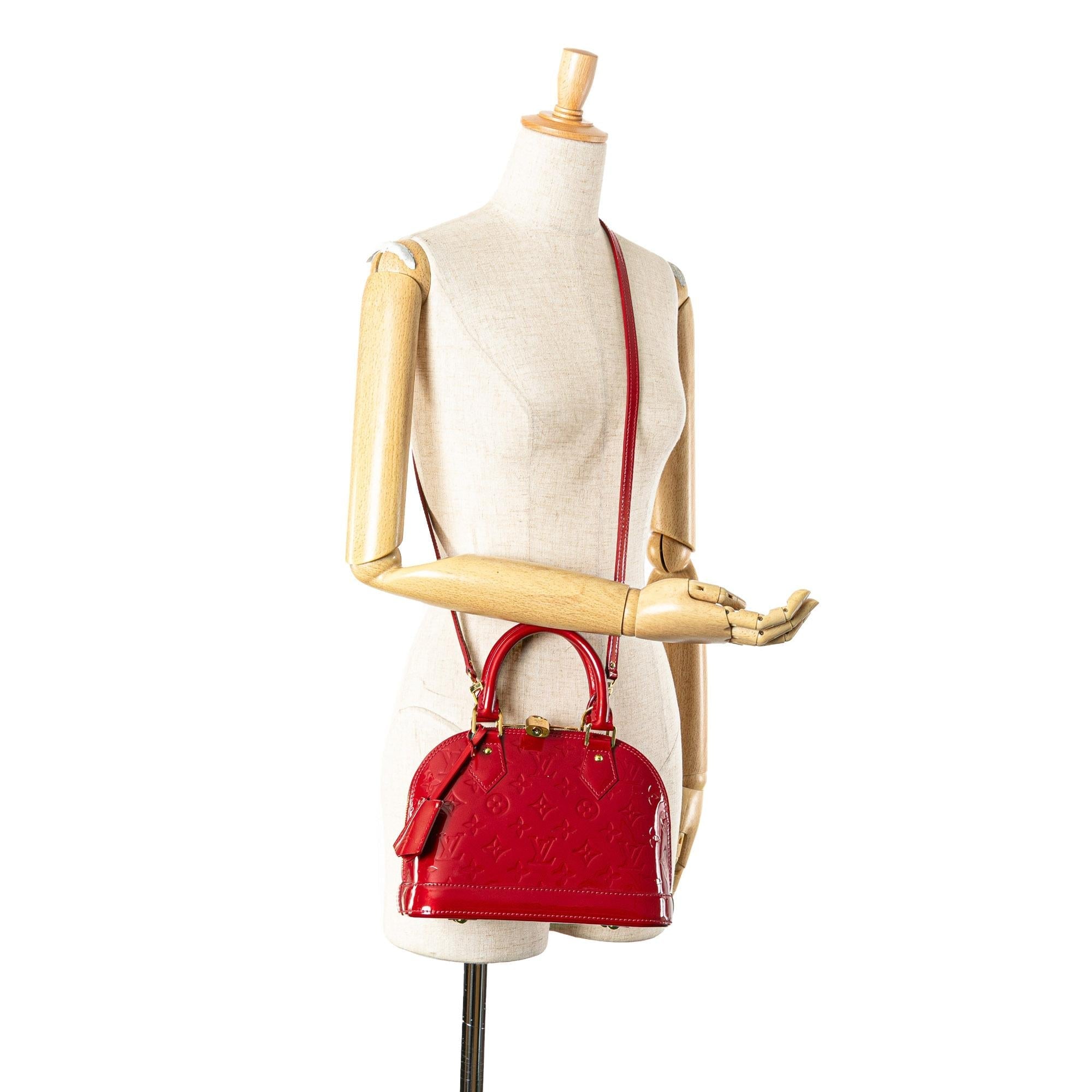 Louis Vuitton Monogram Vernis Alma BB
