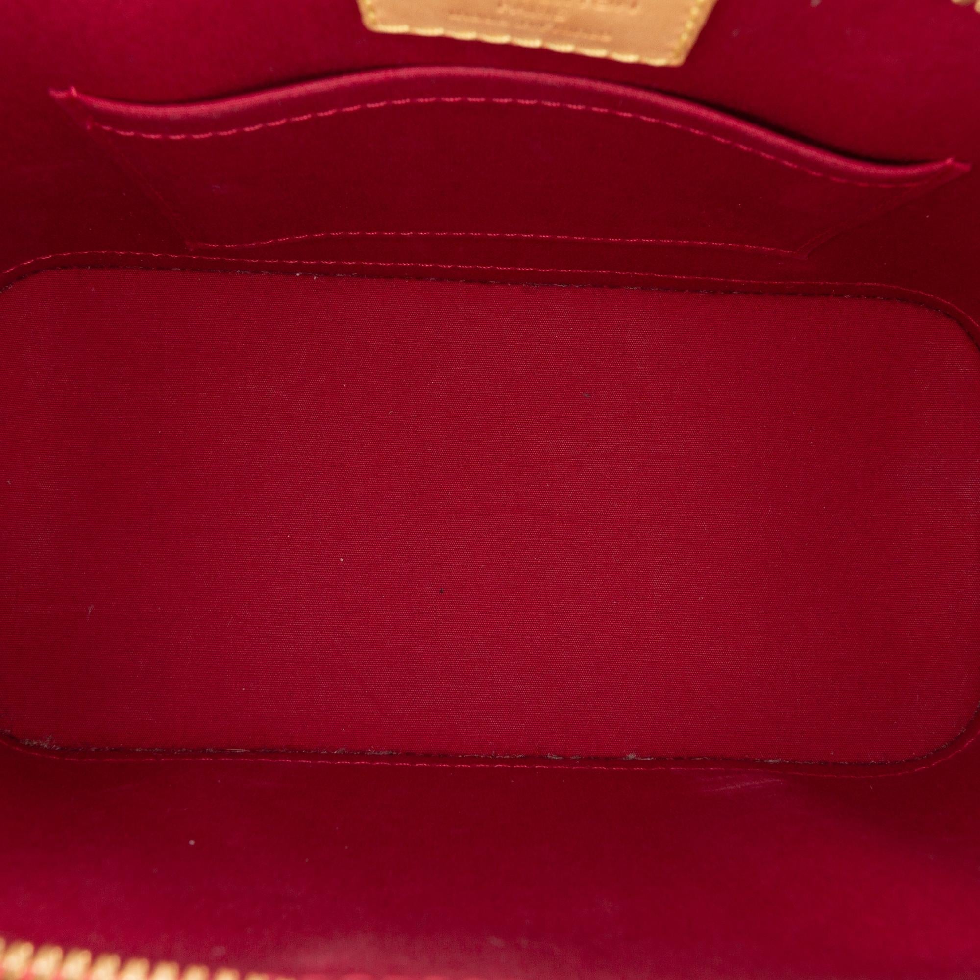 Louis Vuitton Monogram Vernis Alma BB