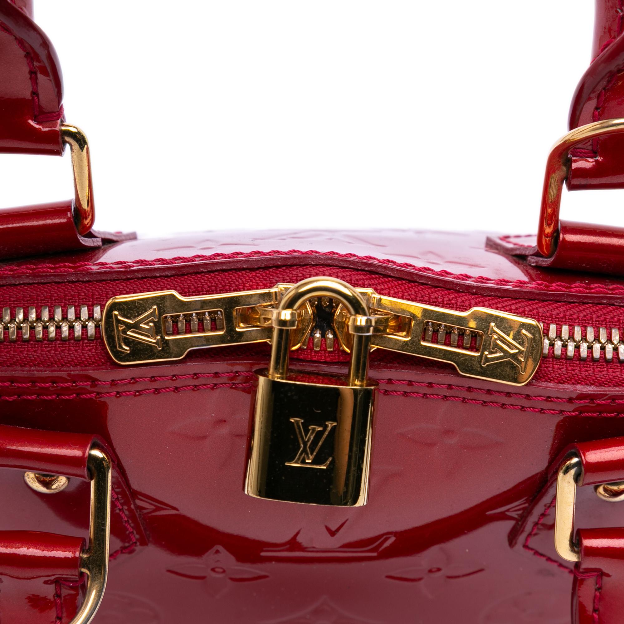 Louis Vuitton Monogram Vernis Alma BB
