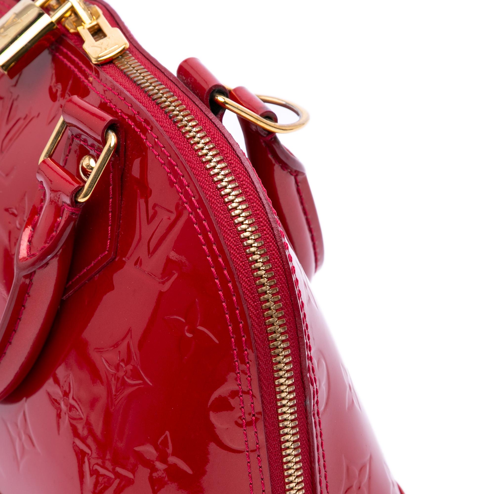 Louis Vuitton Monogram Vernis Alma BB