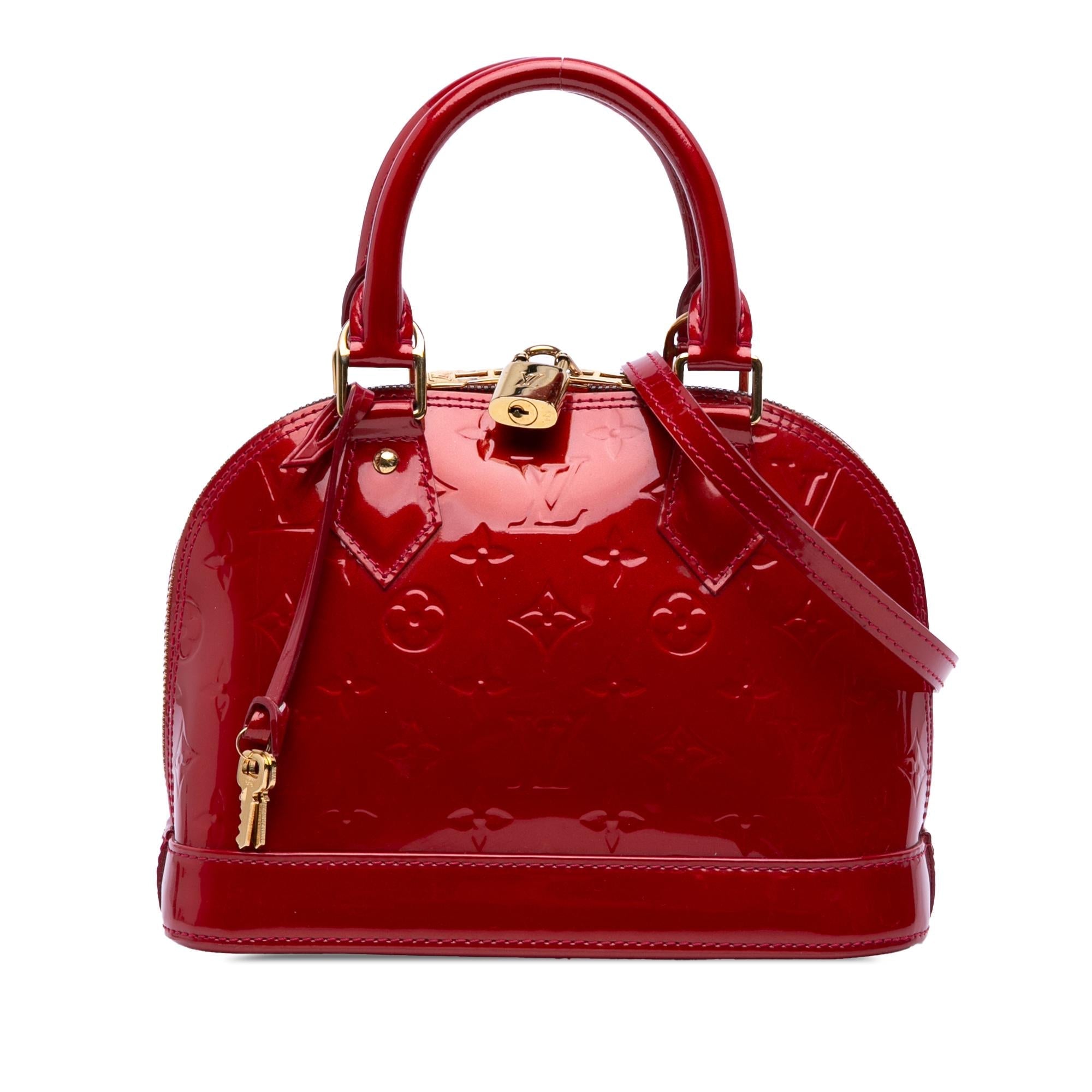 Louis Vuitton Monogram Vernis Alma BB
