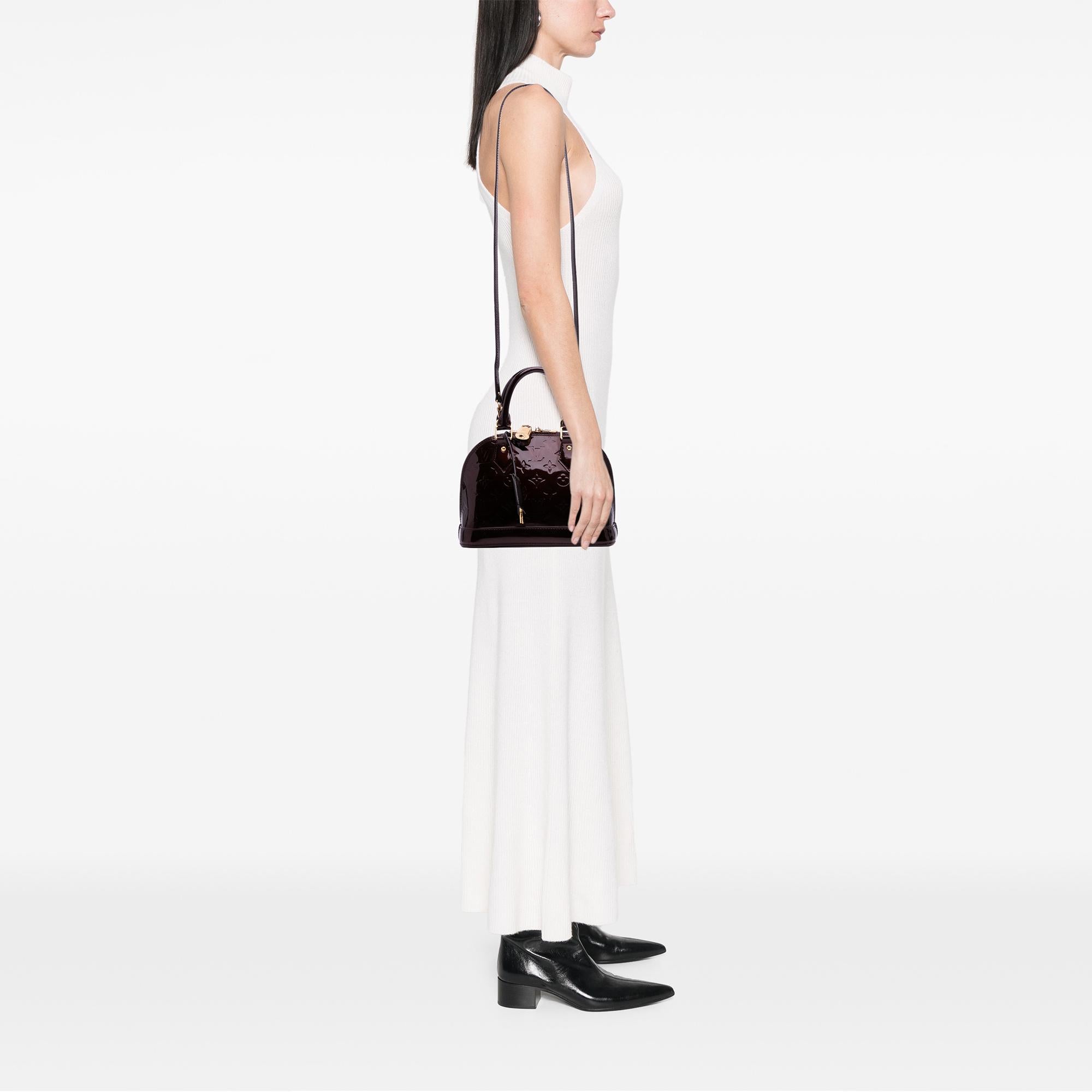 Louis Vuitton Monogram Vernis Alma BB