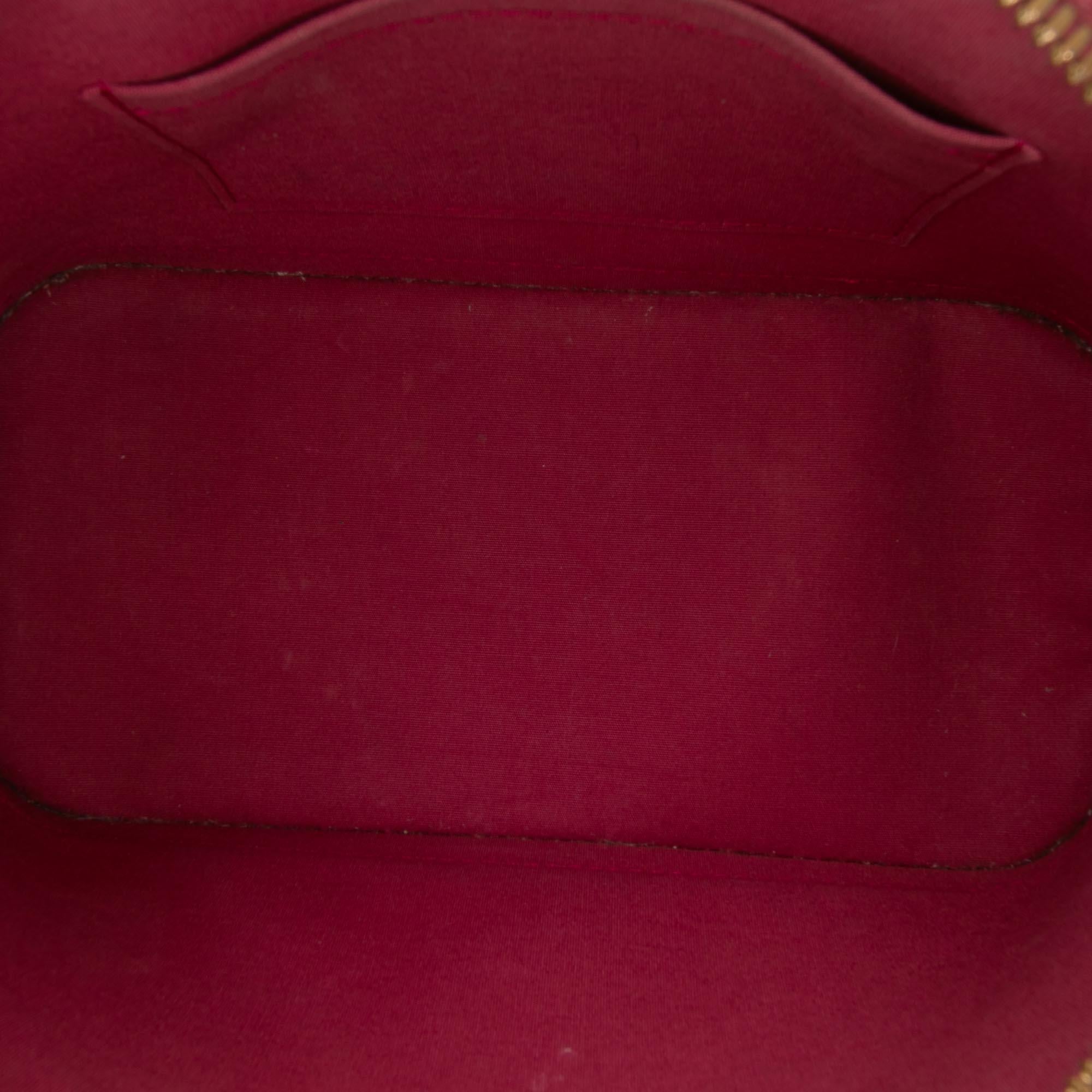 Louis Vuitton Monogram Vernis Alma BB