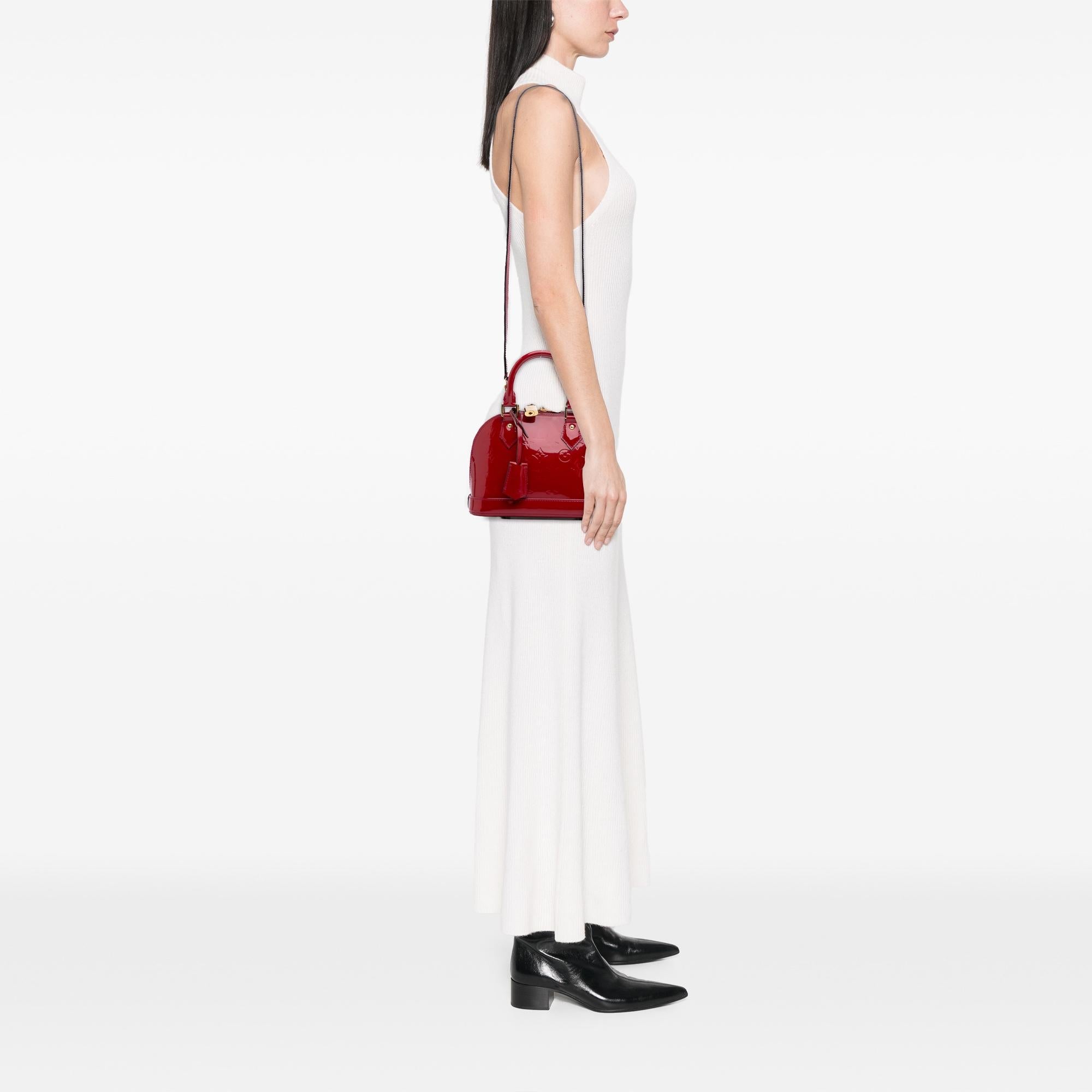Louis Vuitton Monogram Vernis Alma BB
