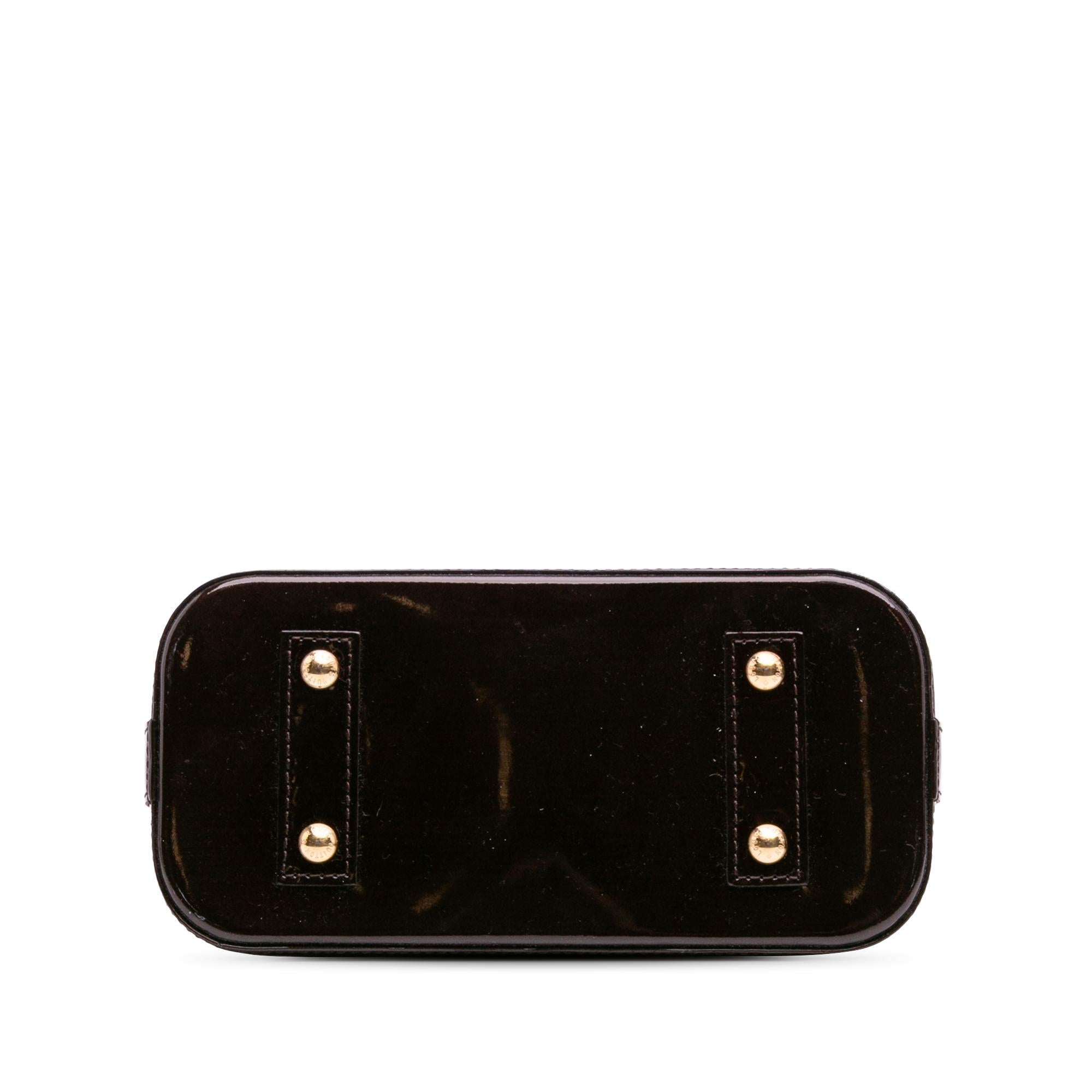 Louis Vuitton Monogram Vernis Alma BB