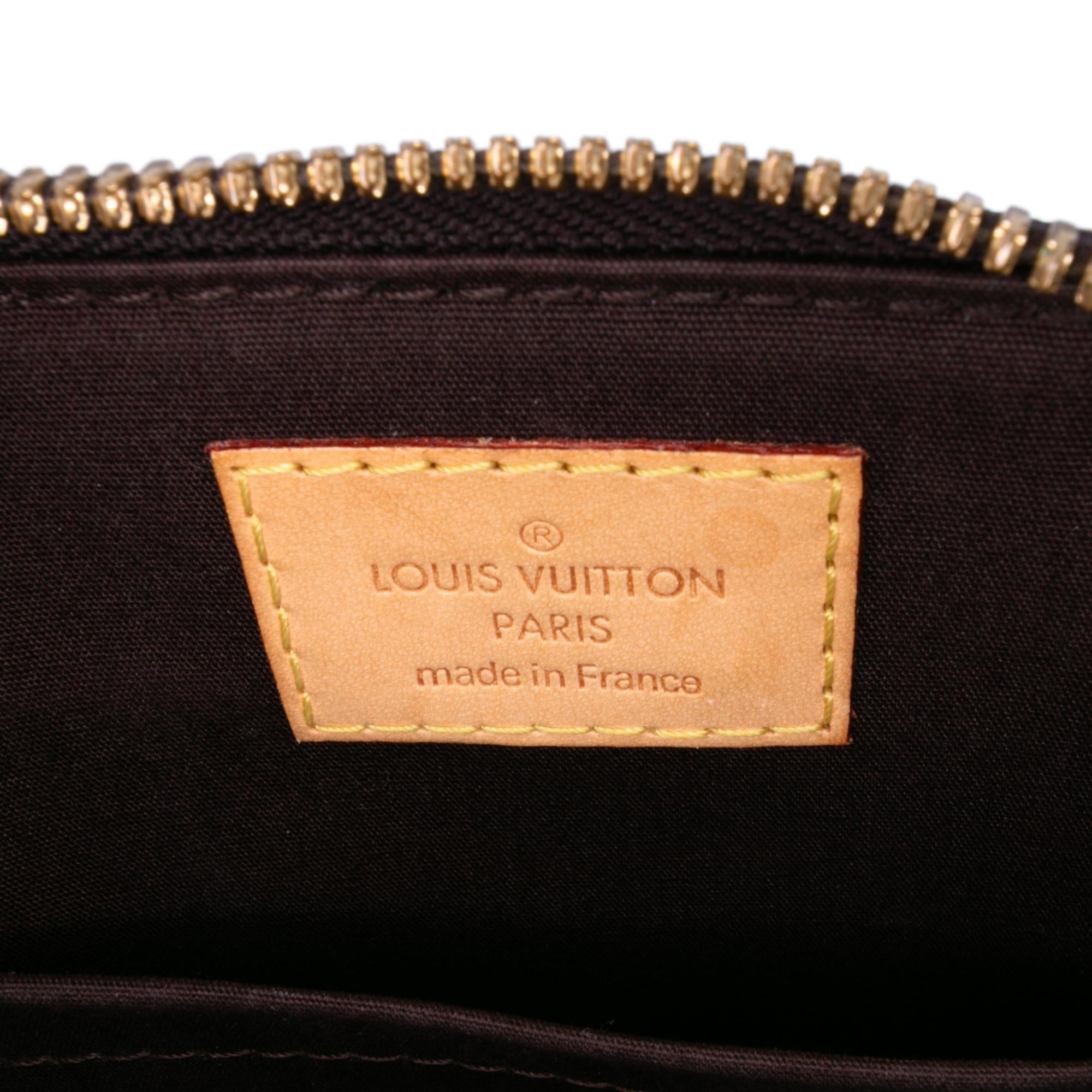 Louis Vuitton Monogram Vernis Alma BB